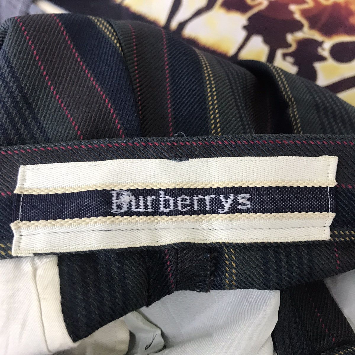 Burberry Vintage BURBERRYS LONDON Stripe Wool Trousers Pant Burberry Size US 28 / EU 44 - 3 Thumbnail