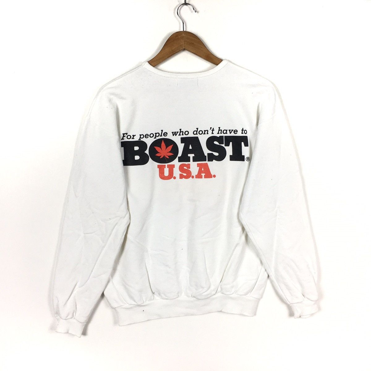 Boast BOAST USA SPORT Japan Tennis Big Print White Sweatshirt Size US M / EU 48-50 / 2 - 4 Thumbnail