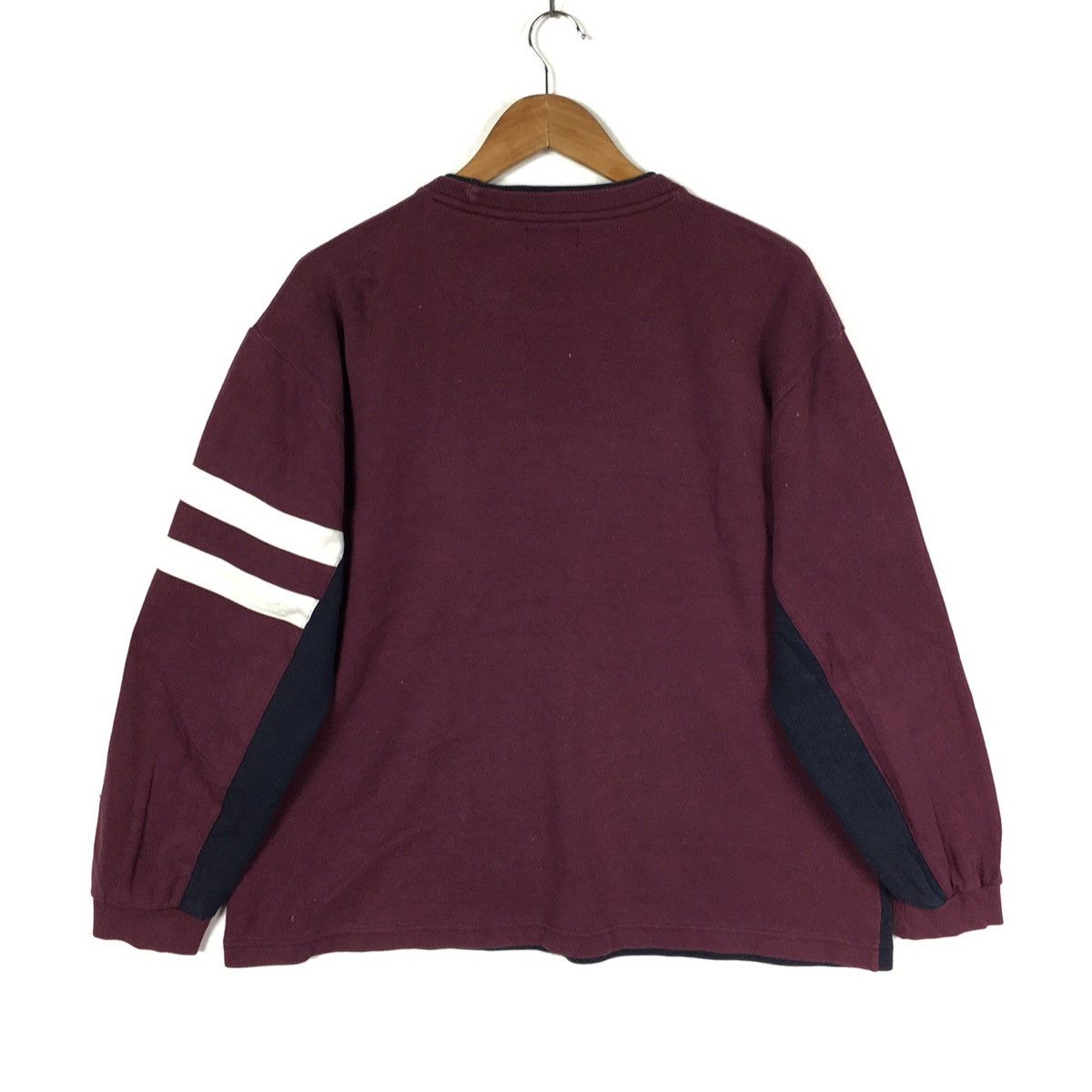 Fila FILA SPORT Stripes Color Block Sportswear Red Sweatshirt Size US XL / EU 56 / 4 - 4 Thumbnail