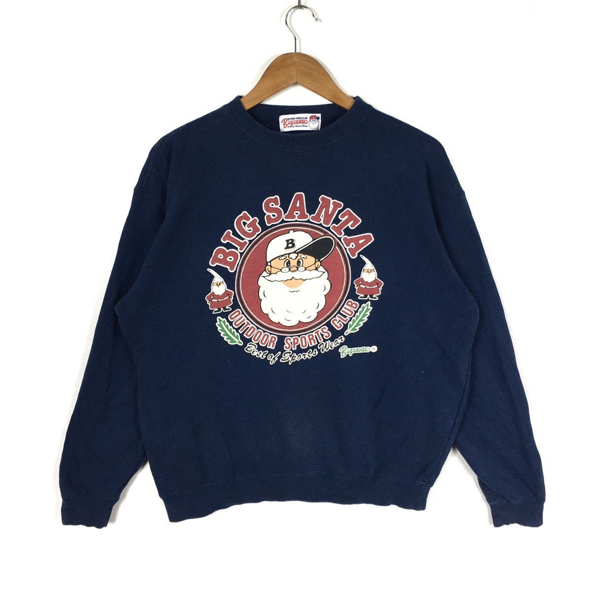 Vintage Vintage BIG SANTA CaptainSanta OutdoorSport SwedenSweatshirt Size US XL / EU 56 / 4 - 1 Thumbnail