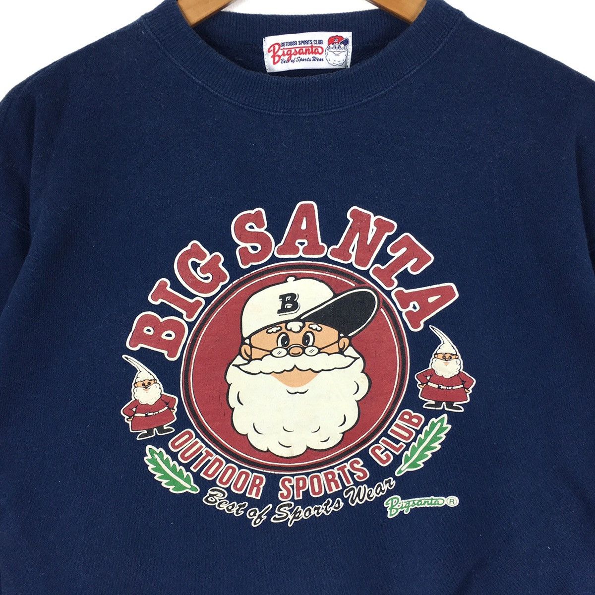 Vintage Vintage BIG SANTA CaptainSanta OutdoorSport SwedenSweatshirt Size US XL / EU 56 / 4 - 2 Thumbnail