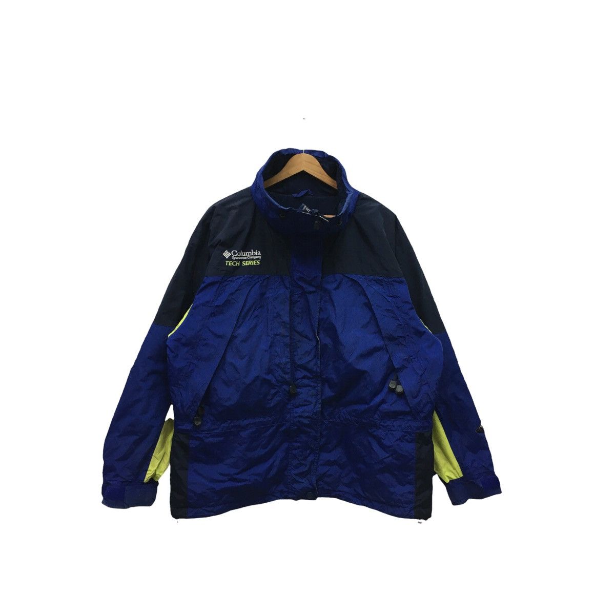 Vintage Columbia Tech Series Small Logo Zipper Jacket