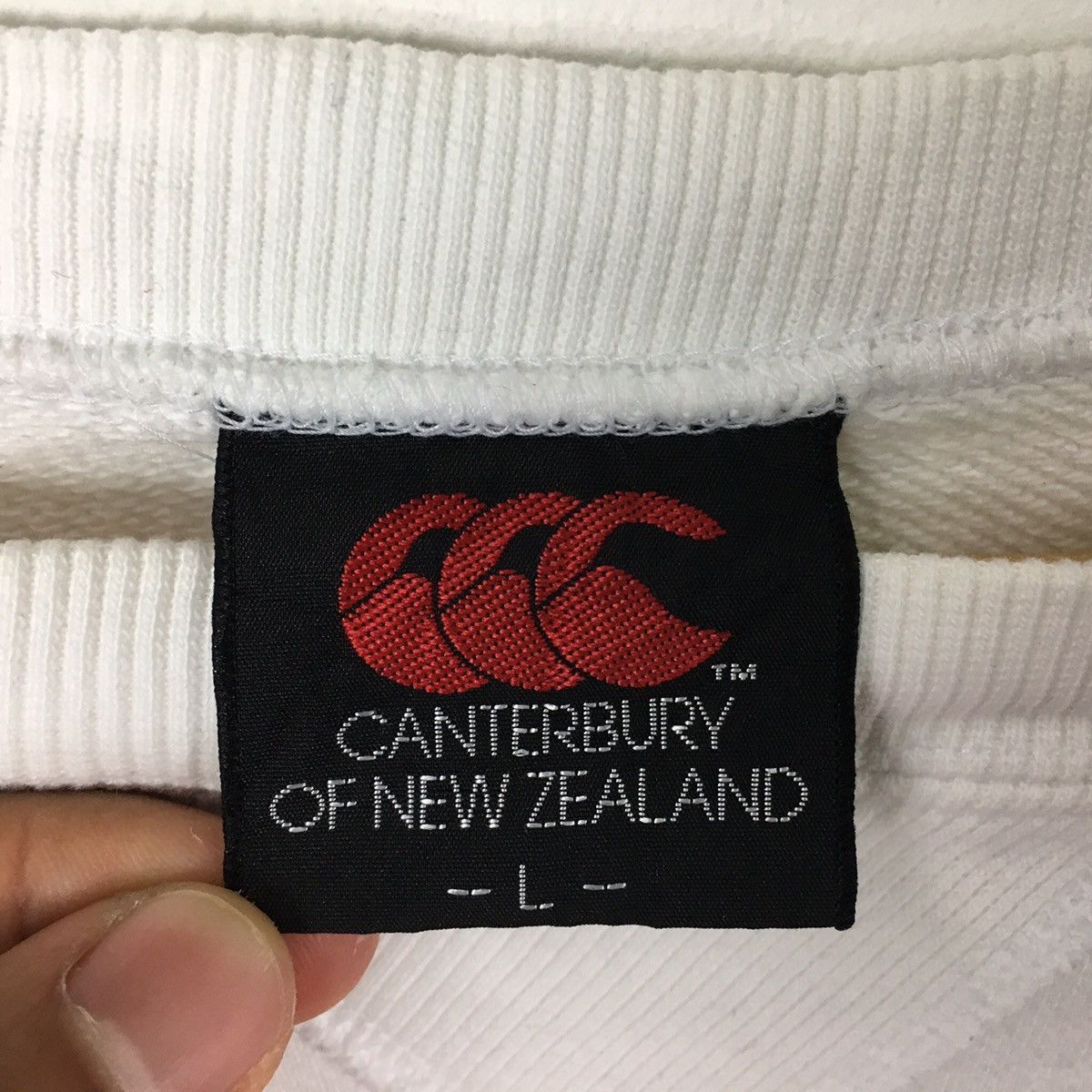 Canterbury of New Zealand CANTERBURY Of NEW ZEALAND Ccc All Black Big Print Sweatshirt Size US L / EU 52-54 / 3 - 3 Thumbnail