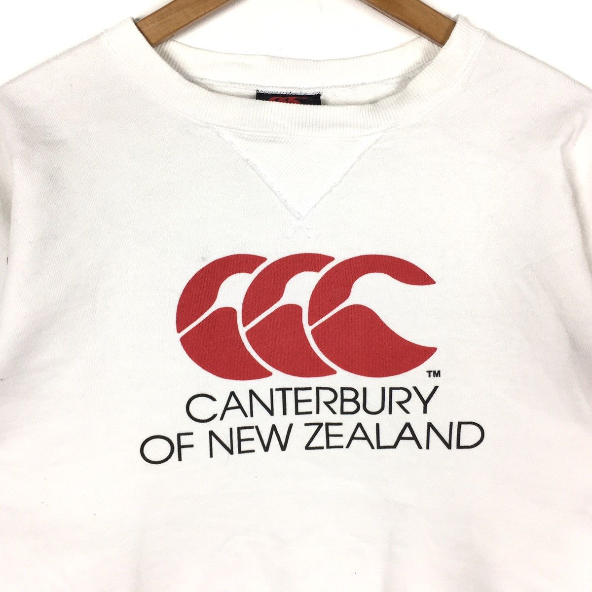 Canterbury of New Zealand CANTERBURY Of NEW ZEALAND Ccc All Black Big Print Sweatshirt Size US L / EU 52-54 / 3 - 2 Thumbnail