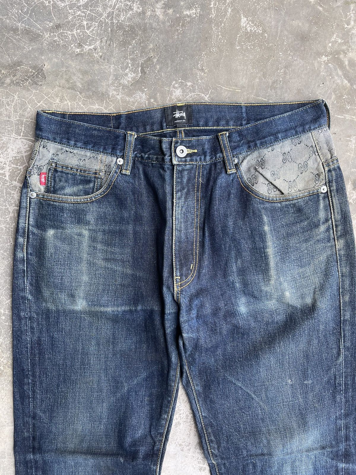 Stussy Rugged Destroy Distressed Stussy Denim Size US 34 / EU 50 - 9 Thumbnail