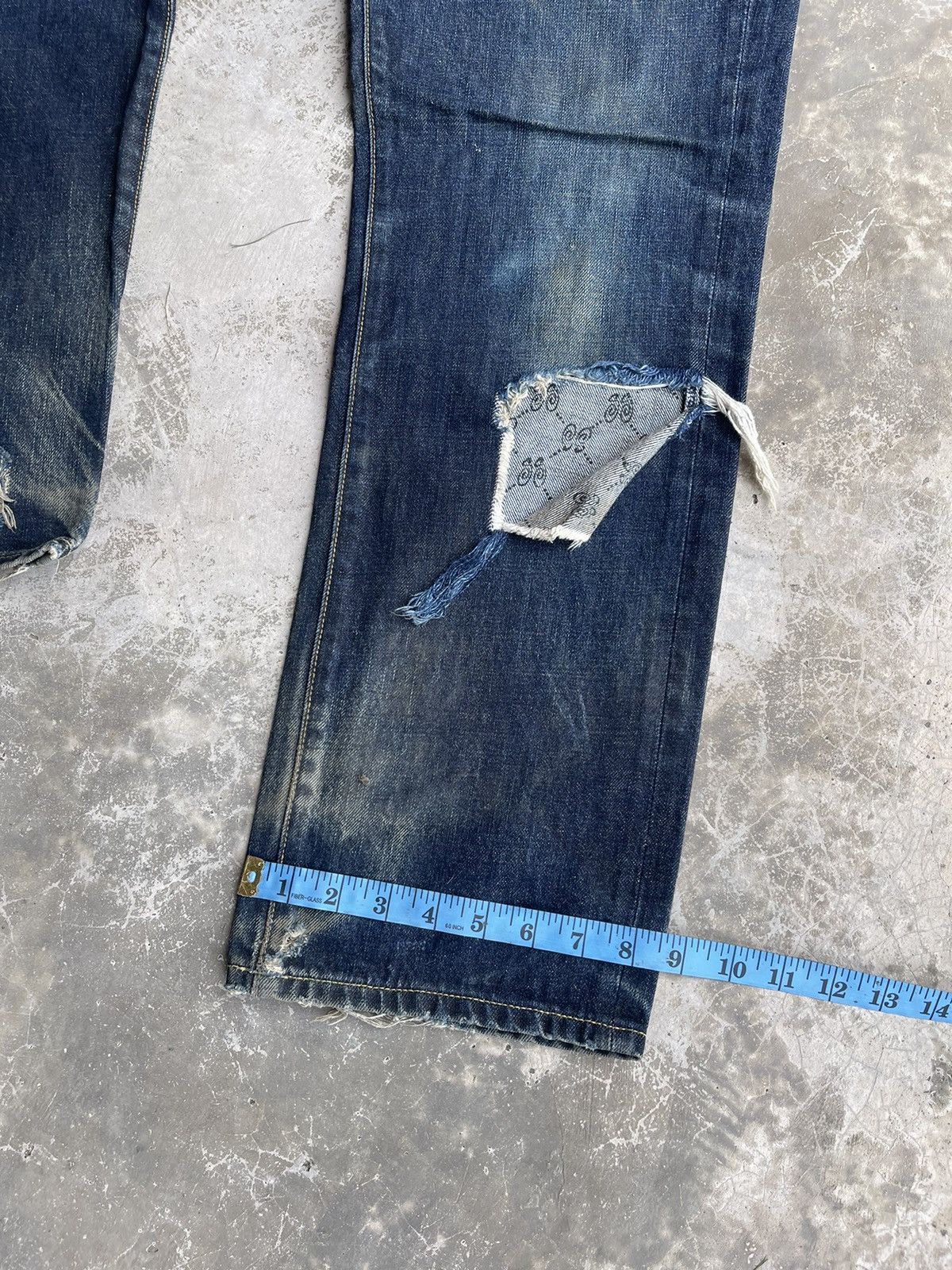 Stussy Rugged Destroy Distressed Stussy Denim Size US 34 / EU 50 - 18 Thumbnail