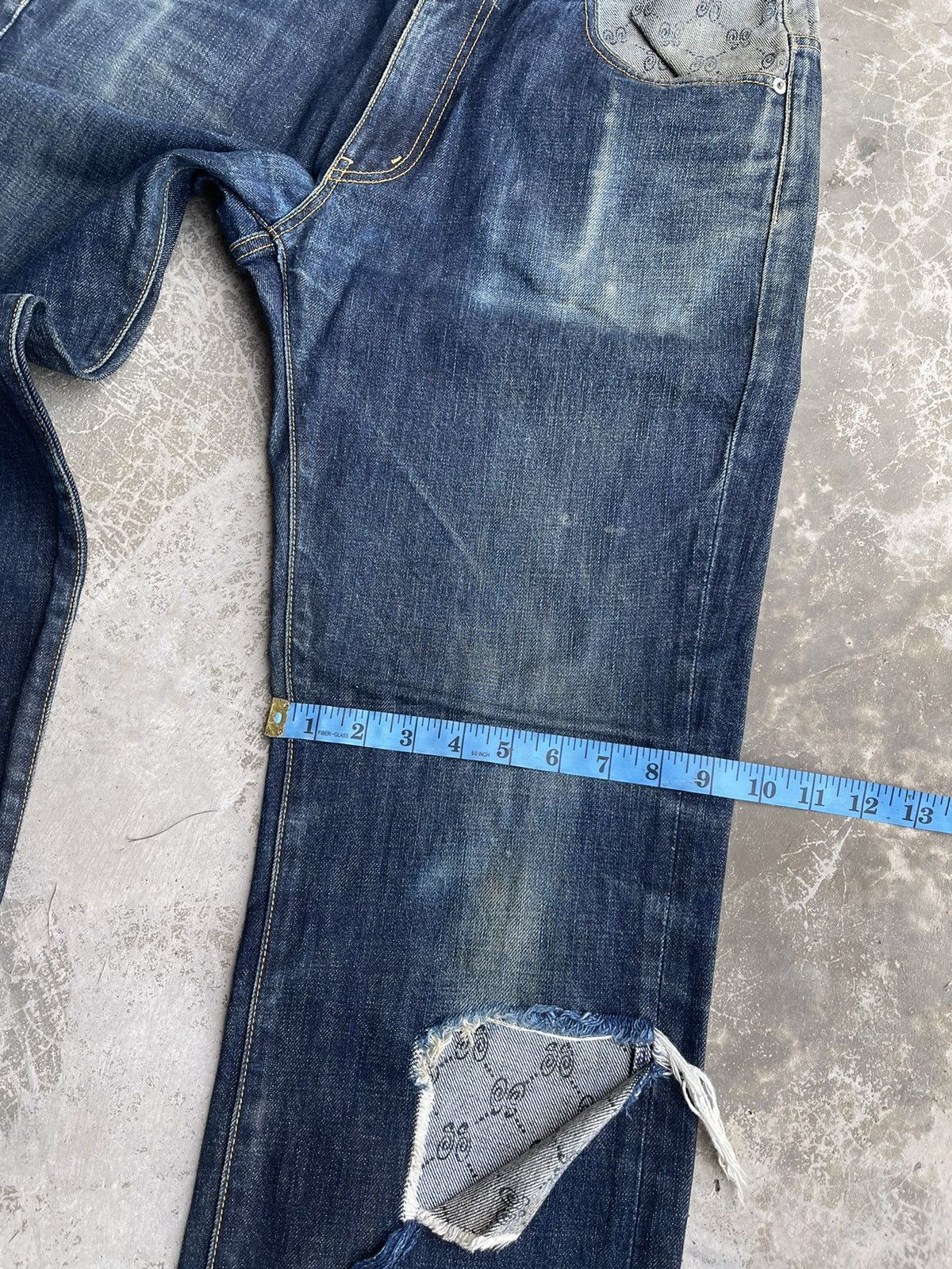 Stussy Rugged Destroy Distressed Stussy Denim Size US 34 / EU 50 - 17 Thumbnail