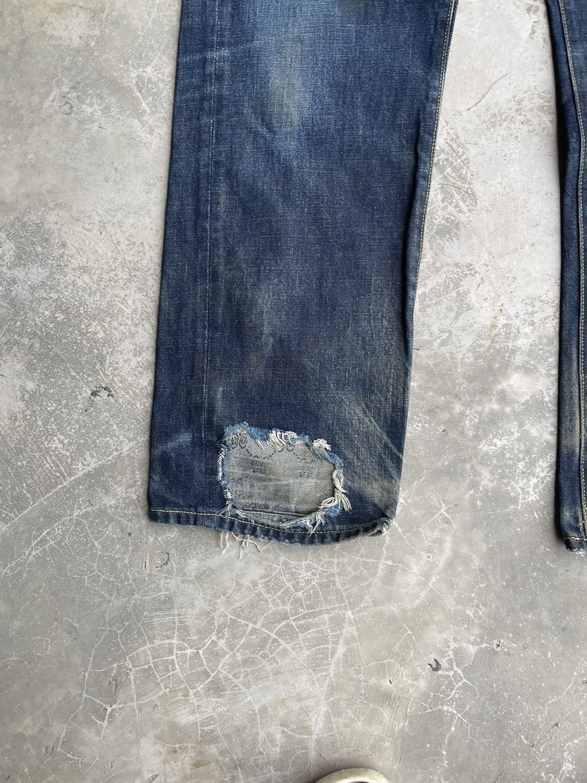 Stussy Rugged Destroy Distressed Stussy Denim Size US 34 / EU 50 - 7 Thumbnail