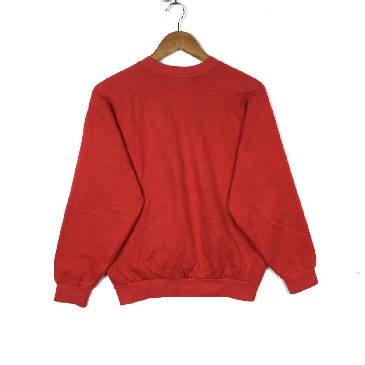 Asics Vintage ASICS SPORT TIGER Paw Sportswear JapanRed Sweatshirt Size US L / EU 52-54 / 3 - 4 Thumbnail