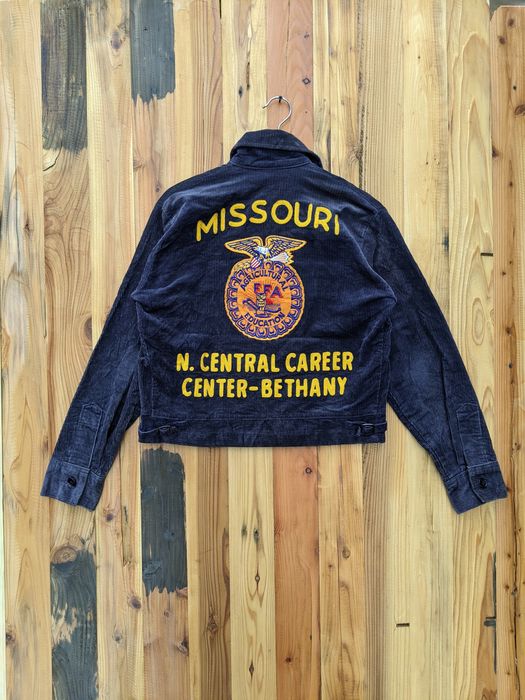 Vintage Vintage FFA Agricultural Missouri Indigo Jacket | Grailed