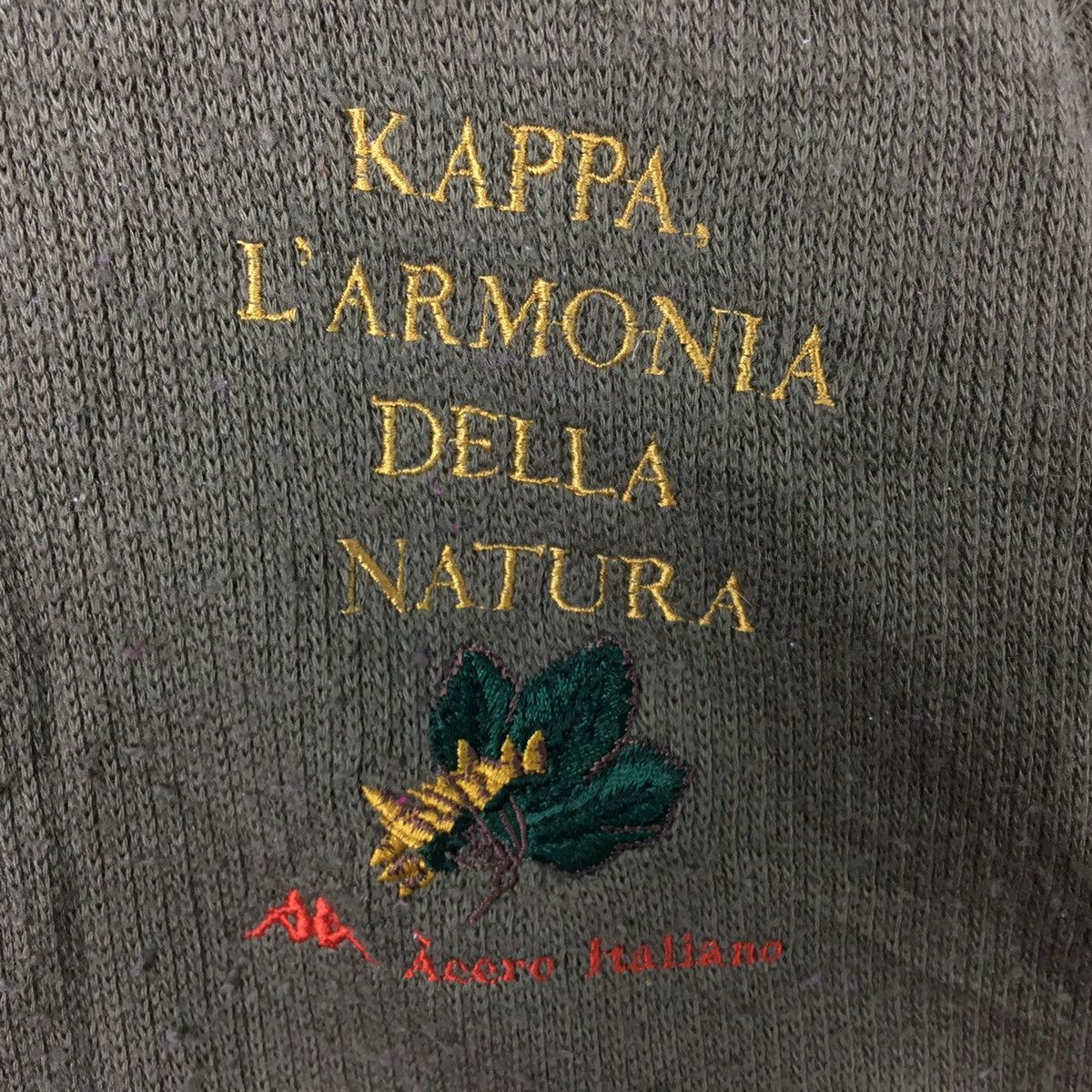 Kappa KAPPA SPORT USA L’Armonia Della Natura Green Sweatshirt Size US XL / EU 56 / 4 - 3 Thumbnail