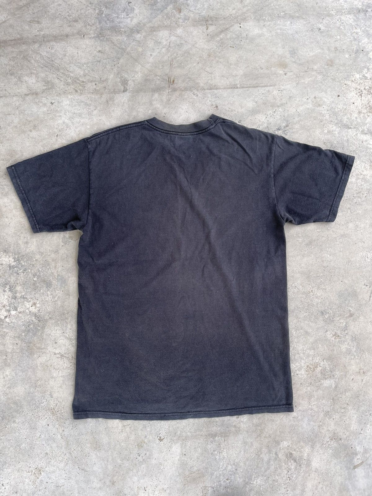 Stussy Stussy Skull bones spellout sun faded shirt Size US M / EU 48-50 / 2 - 2 Thumbnail