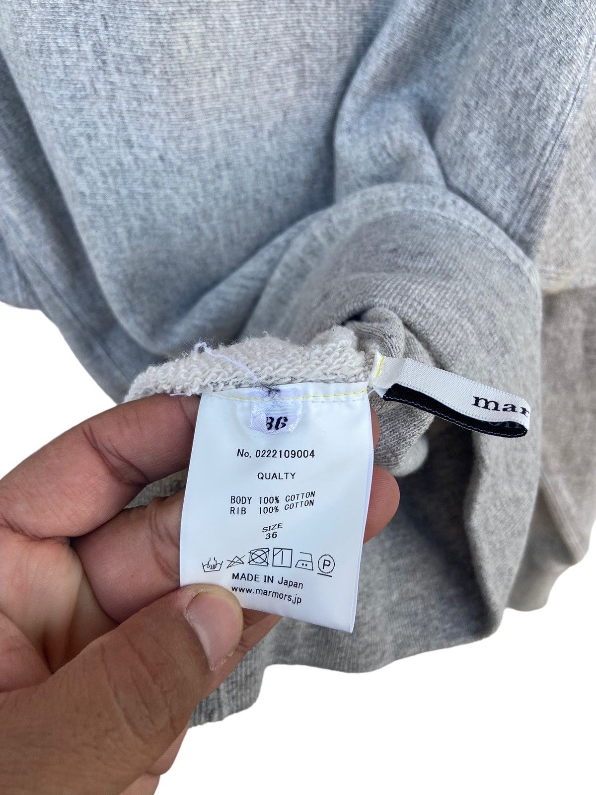 Other Marmors Japan Reverse Weave Style Hoodie Size US M / EU 48-50 / 2 - 4 Thumbnail