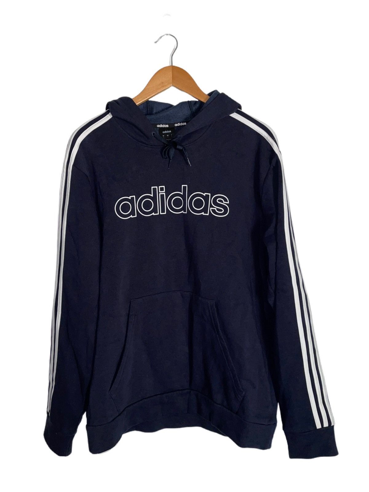 Adidas Adidas 3 Stripe Hoodie Size US L / EU 52-54 / 3 - 1 Thumbnail