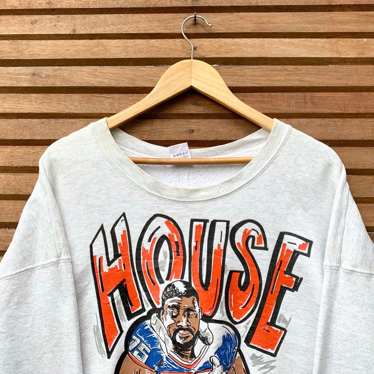 Fruit Of The Loom Rare! Vintage Howard Ballard NFL Player Football Sweatshirt Size US XXL / EU 58 / 5 - 3 Thumbnail