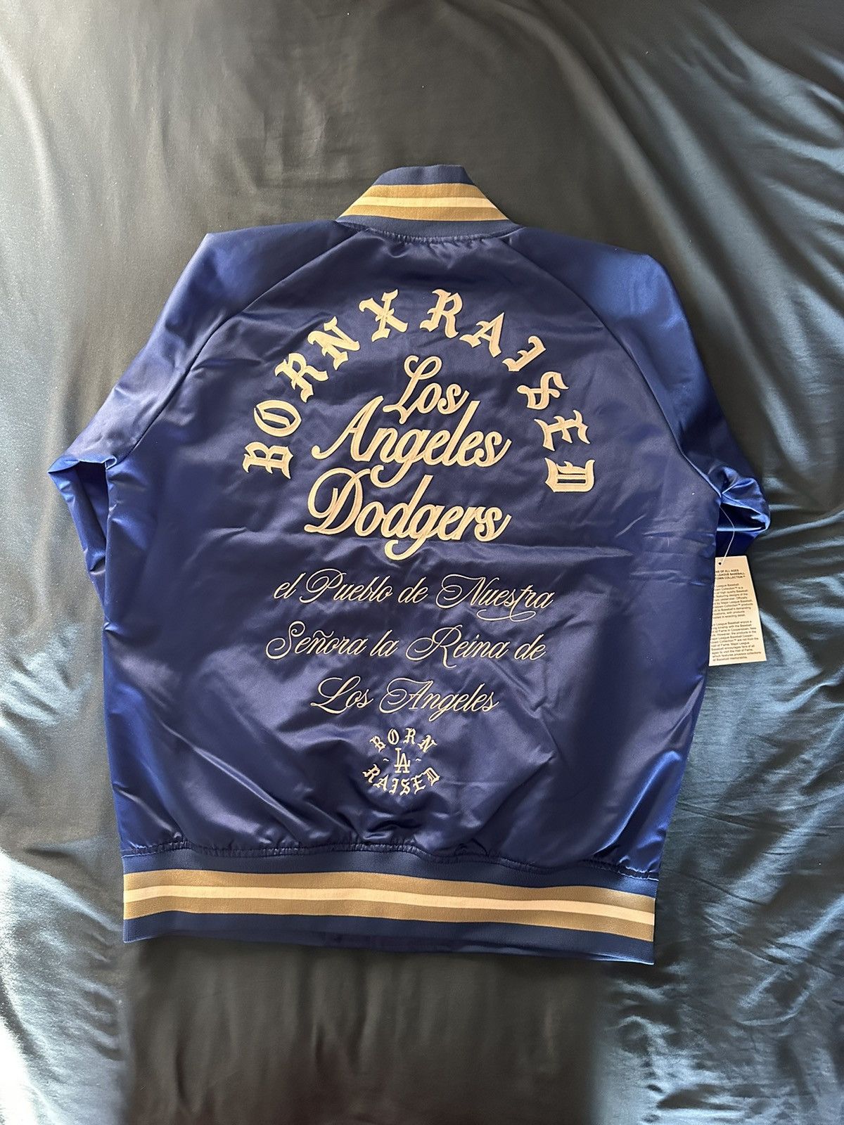 BXR Pueblo Satin Jacket Los Angeles Dodgers - Shop Mitchell & Ness  Outerwear and Jackets Mitchell & Ness Nostalgia Co.