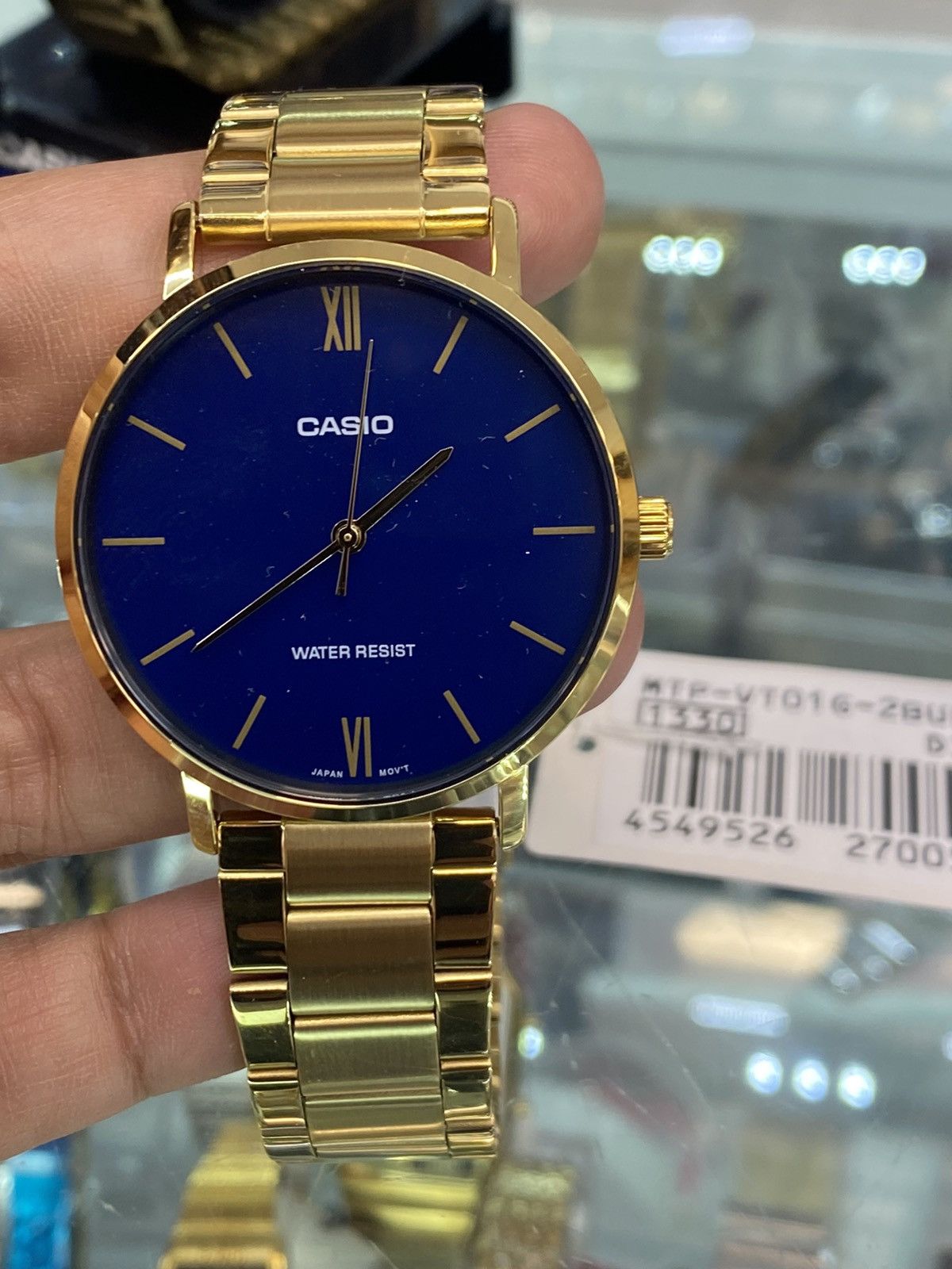 Casio Watch for Men Stainless Steel New
