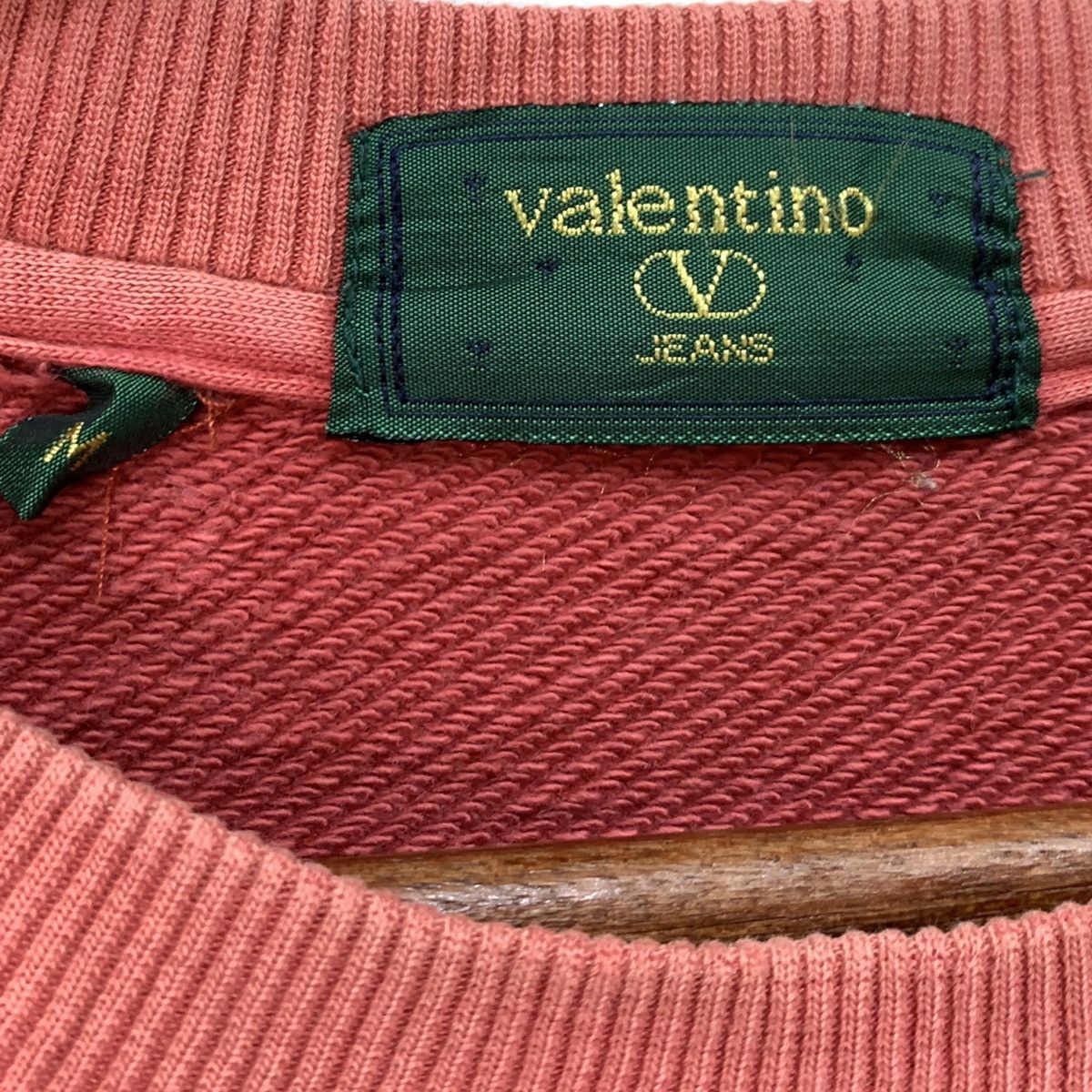 Valentino Valentino Jeans Sweatshirt Embroidered Big Logo Size US M / EU 48-50 / 2 - 8 Thumbnail
