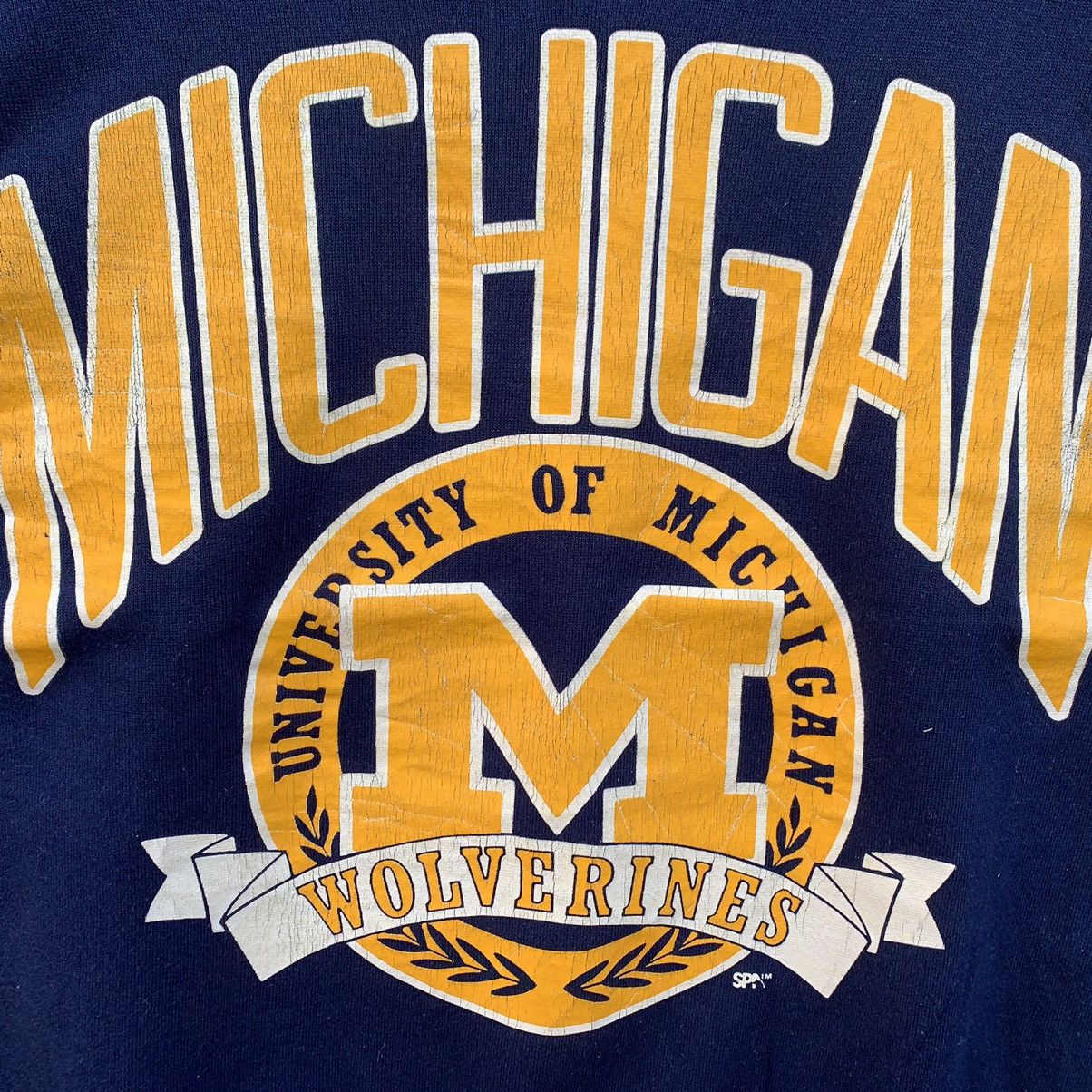 NCAA Vintage 90s Michigan University Wolverines Football Size S / US 4 / IT 40 - 5 Thumbnail