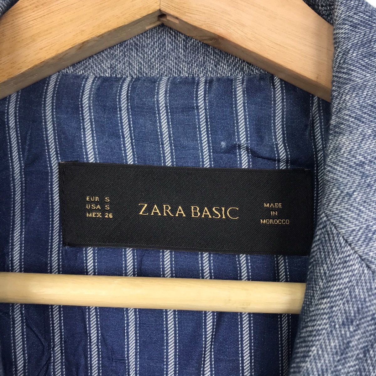 Zara ZARA BASIC Blue Blazer Coat Jacket Size US M / EU 48-50 / 2 - 4 Thumbnail