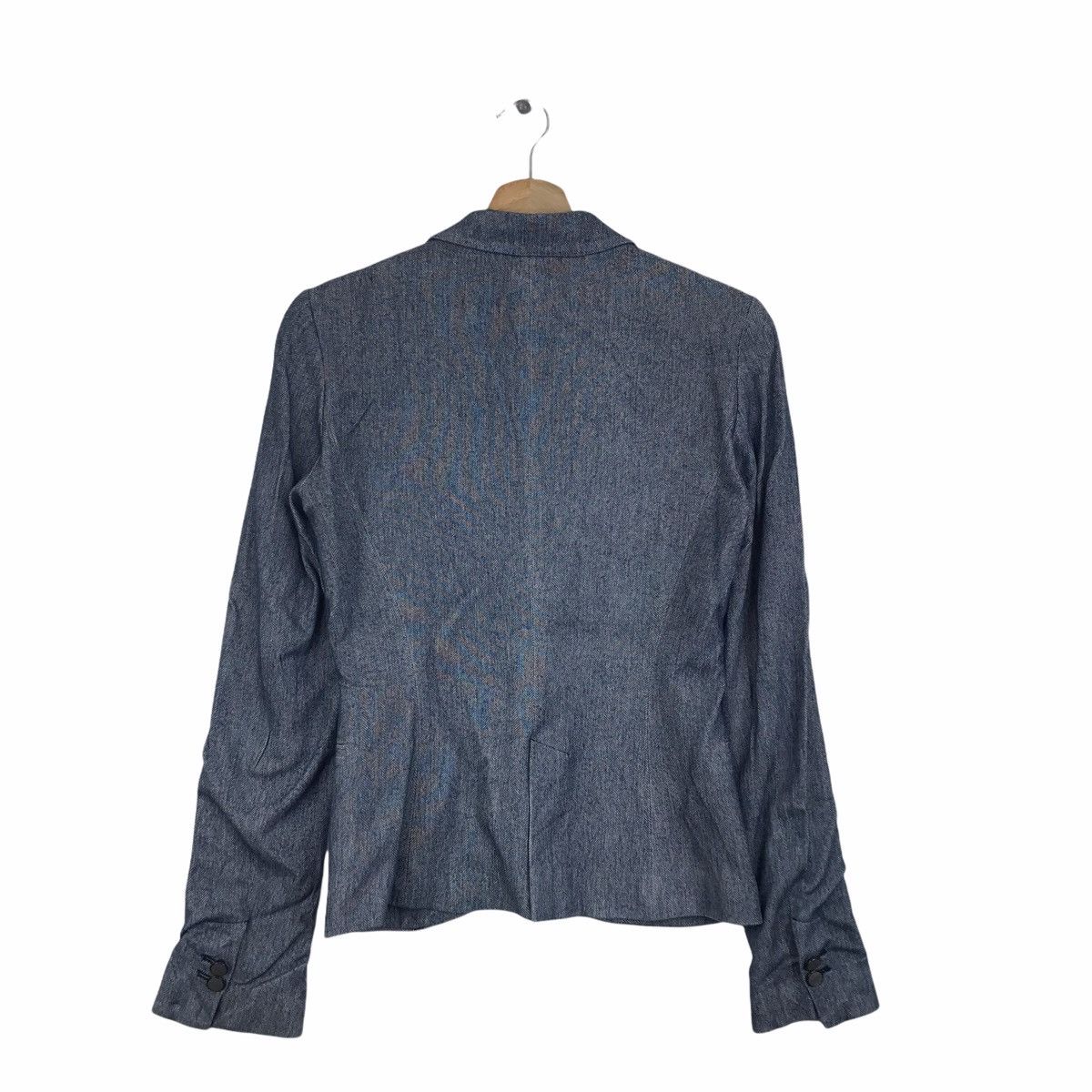Zara ZARA BASIC Blue Blazer Coat Jacket Size US M / EU 48-50 / 2 - 2 Thumbnail