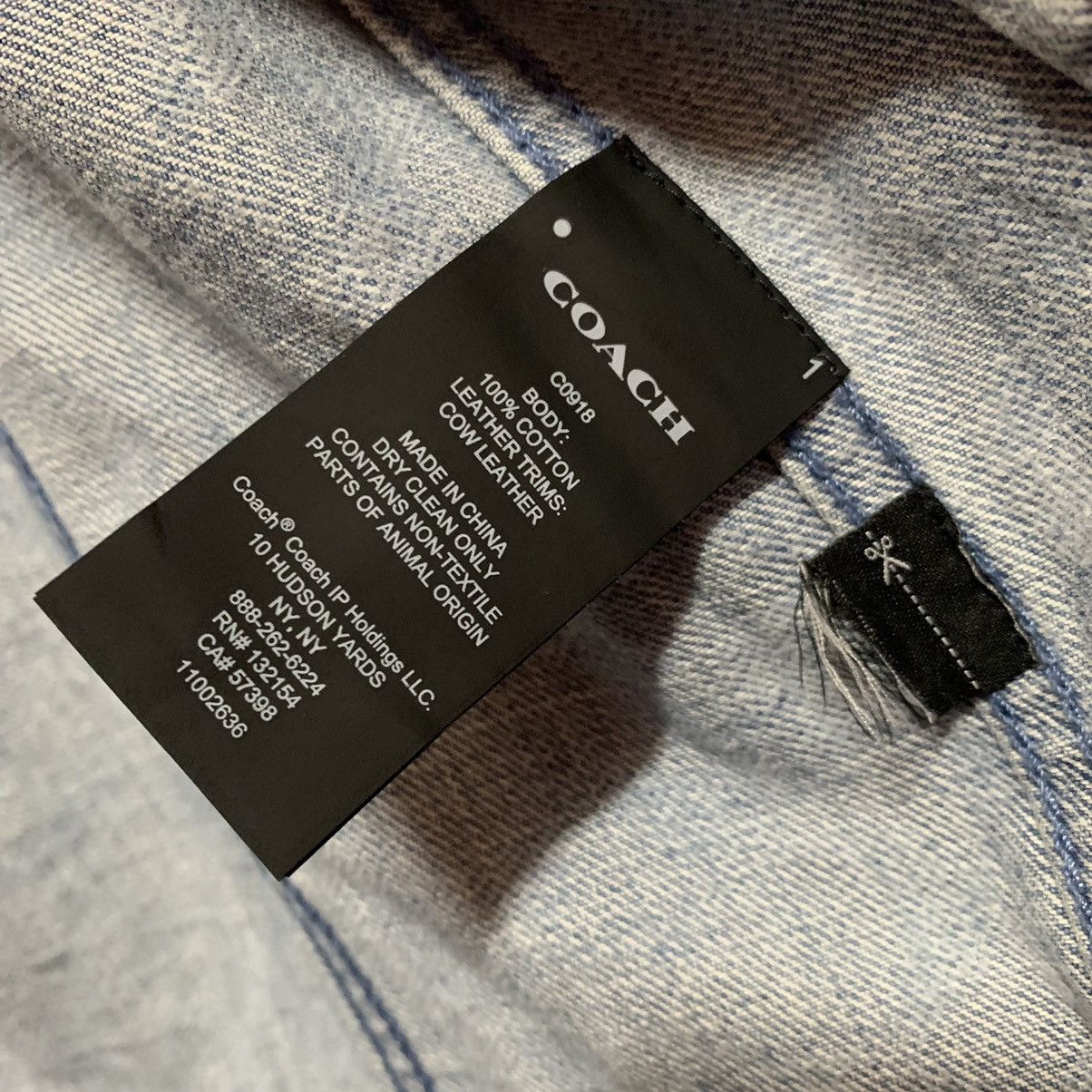 Coach COACH SINGNATURE MONOGRAM LOGO DENIM JACKET Size US M / EU 48-50 / 2 - 17 Thumbnail