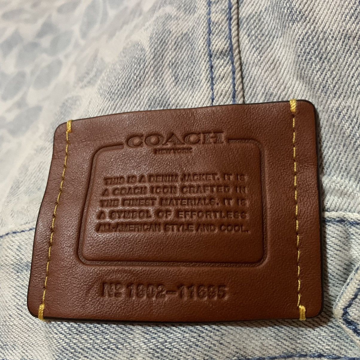 Coach COACH SINGNATURE MONOGRAM LOGO DENIM JACKET Size US M / EU 48-50 / 2 - 15 Thumbnail