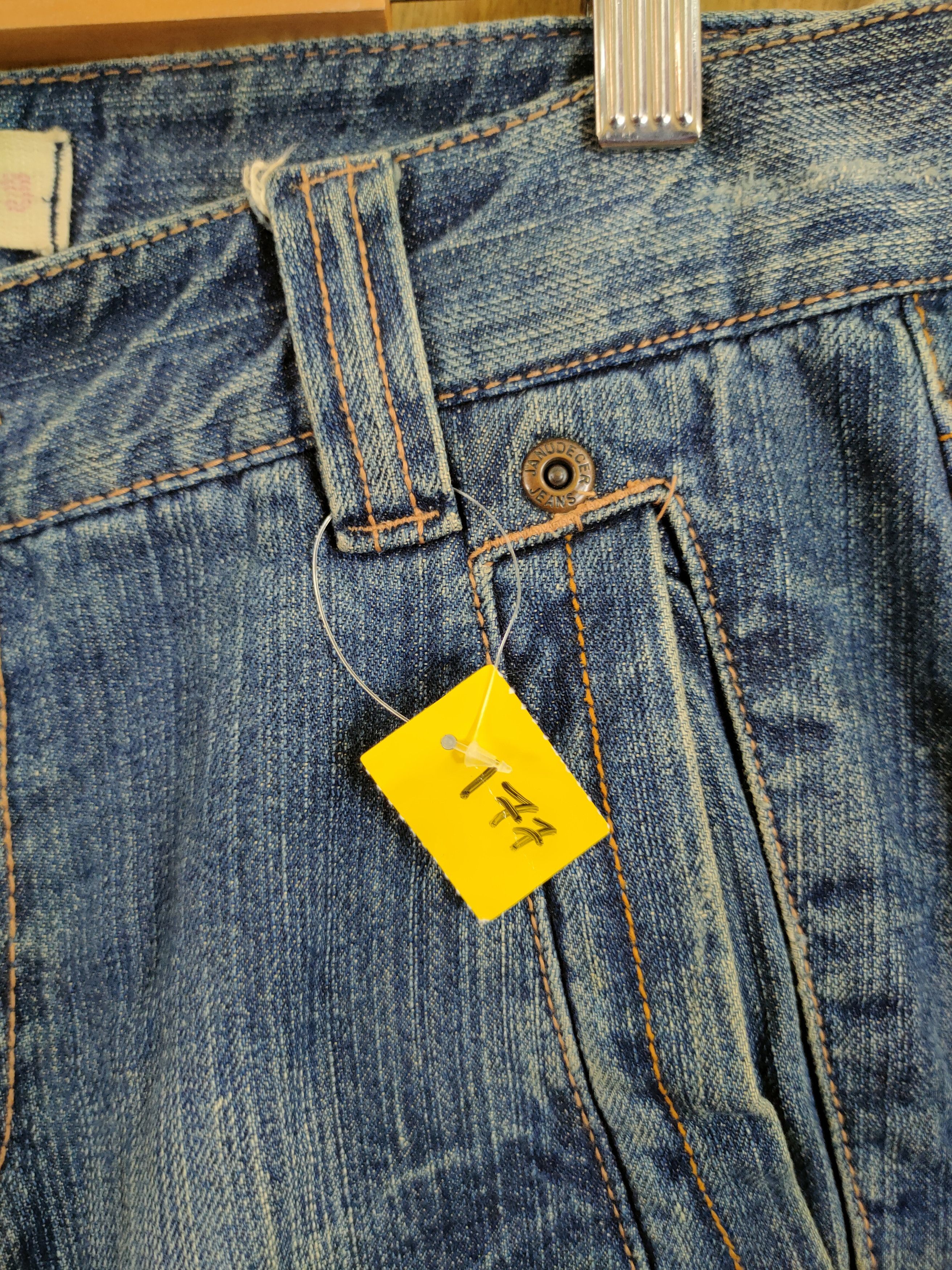 Japanese Brand DL Janudecer denim multi pocket tactical cargo pants #46-797 Size US 31 - 7 Thumbnail