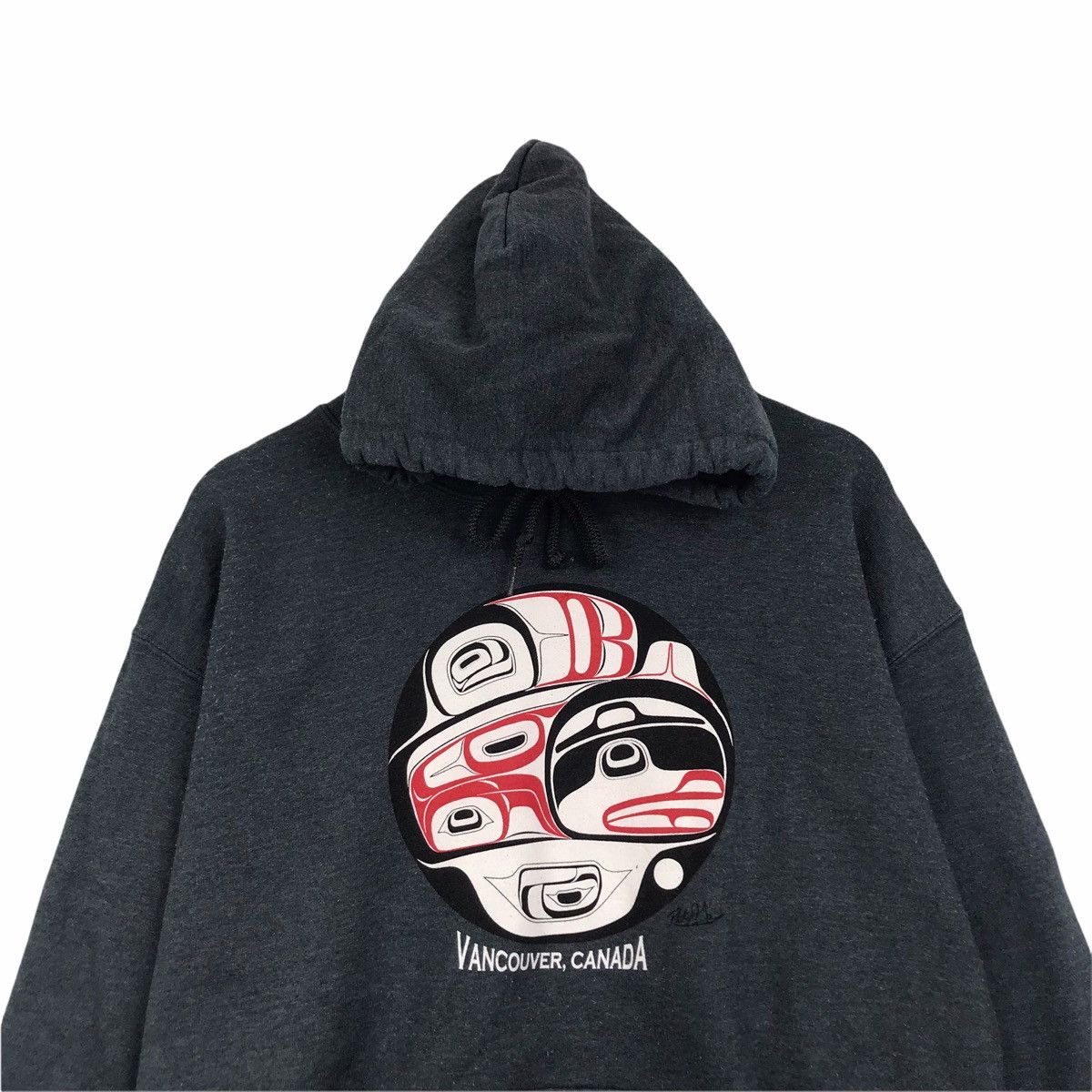 Vintage VANCOUVER CANADA FOOTBALL Grey Hoodie Size US M / EU 48-50 / 2 - 3 Thumbnail