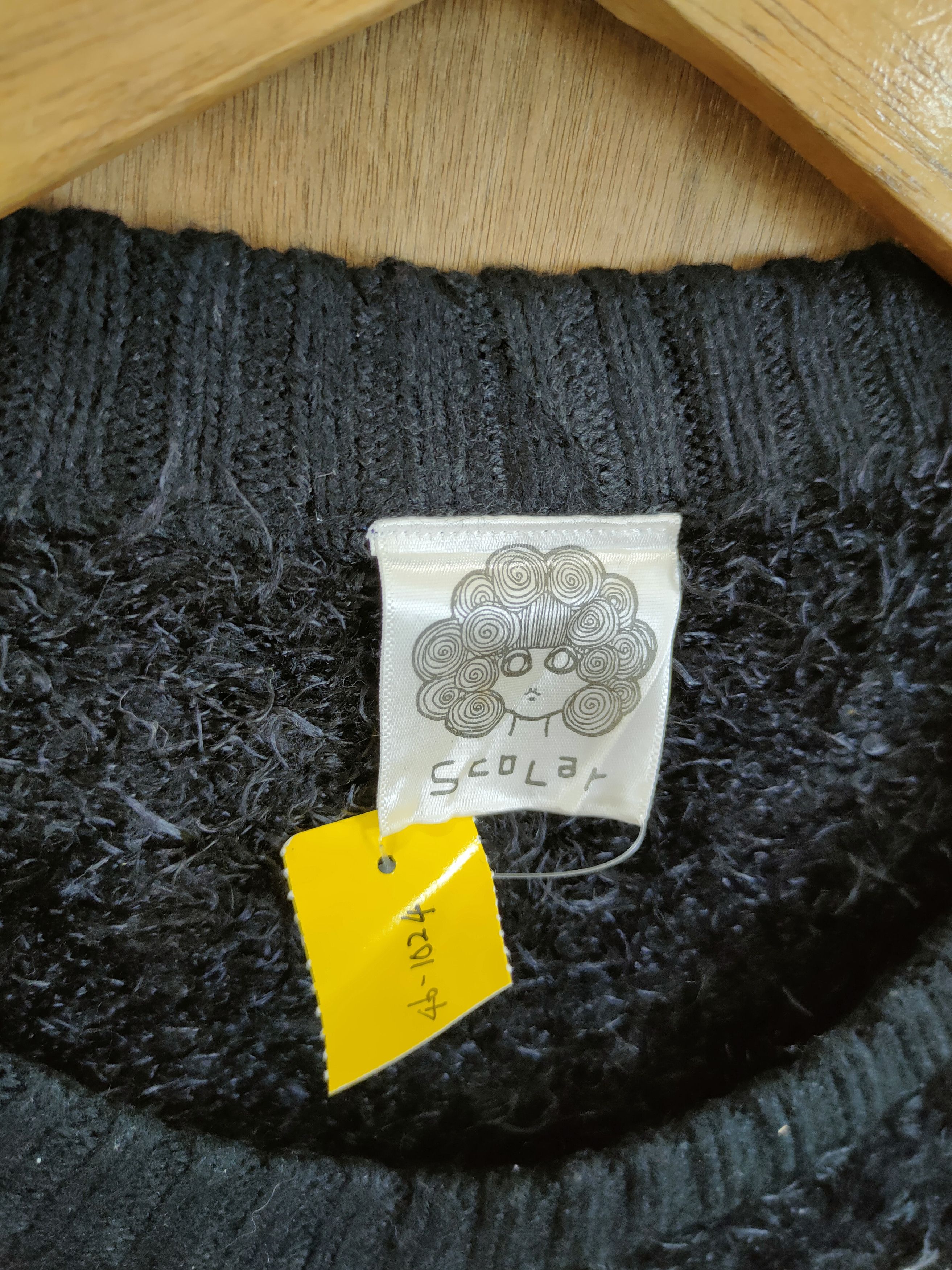 Homespun Knitwear D Scolar mohair soft fur shag shaggy knitwear #46-1024 Size M / US 6-8 / IT 42-44 - 5 Thumbnail
