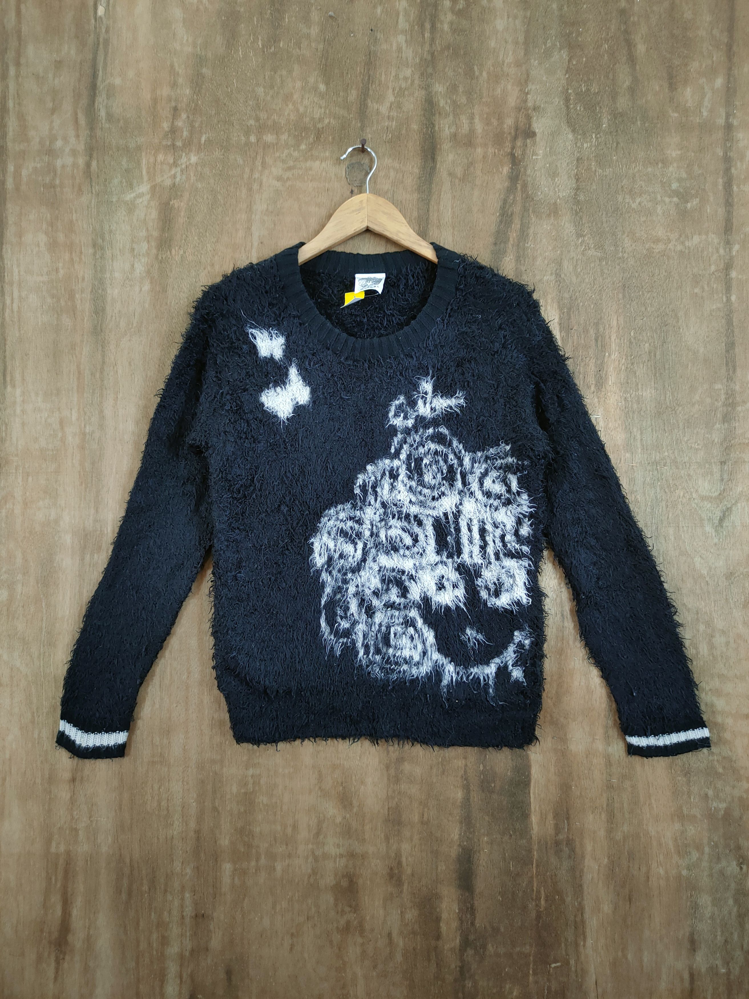 Homespun Knitwear D Scolar mohair soft fur shag shaggy knitwear #46-1024 Size M / US 6-8 / IT 42-44 - 1 Thumbnail