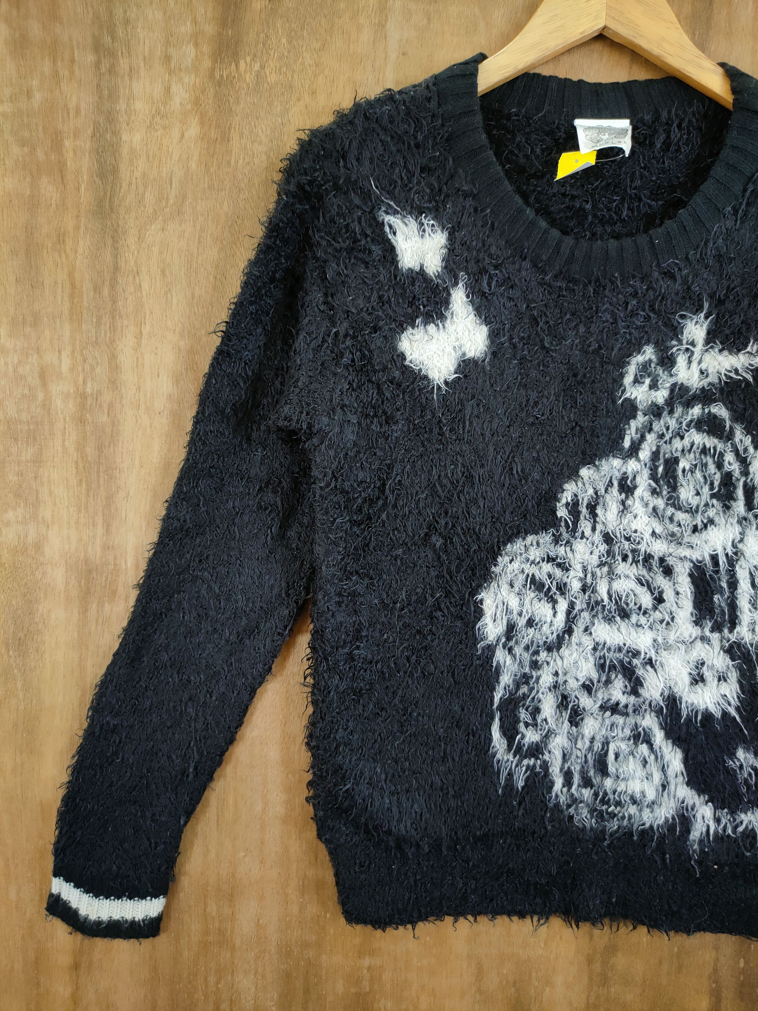 Homespun Knitwear D Scolar mohair soft fur shag shaggy knitwear #46-1024 Size M / US 6-8 / IT 42-44 - 2 Thumbnail