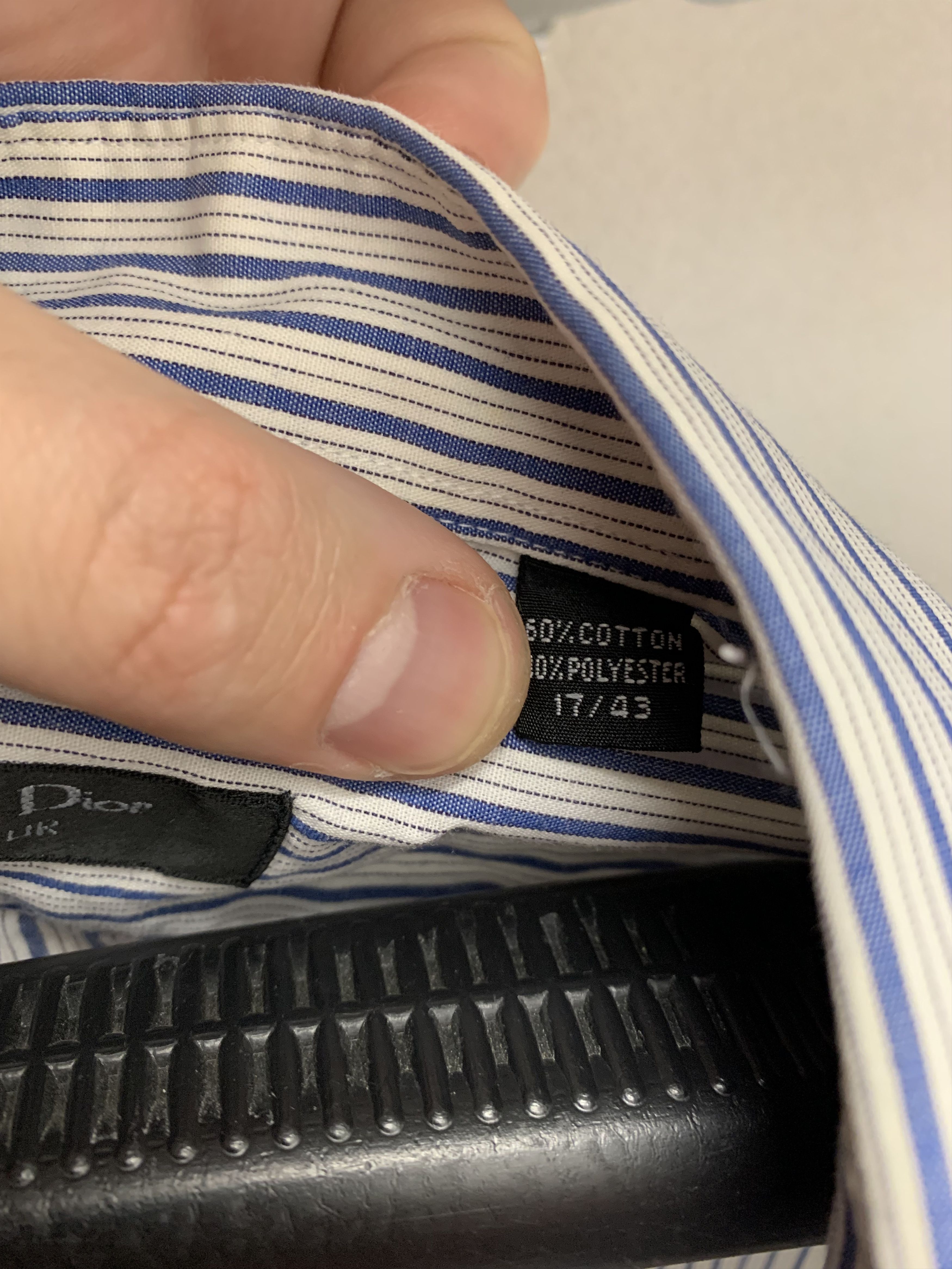 Christian Dior Monsieur Christian Dior longsleeve shirt logo in pocket L size Size US L / EU 52-54 / 3 - 4 Thumbnail