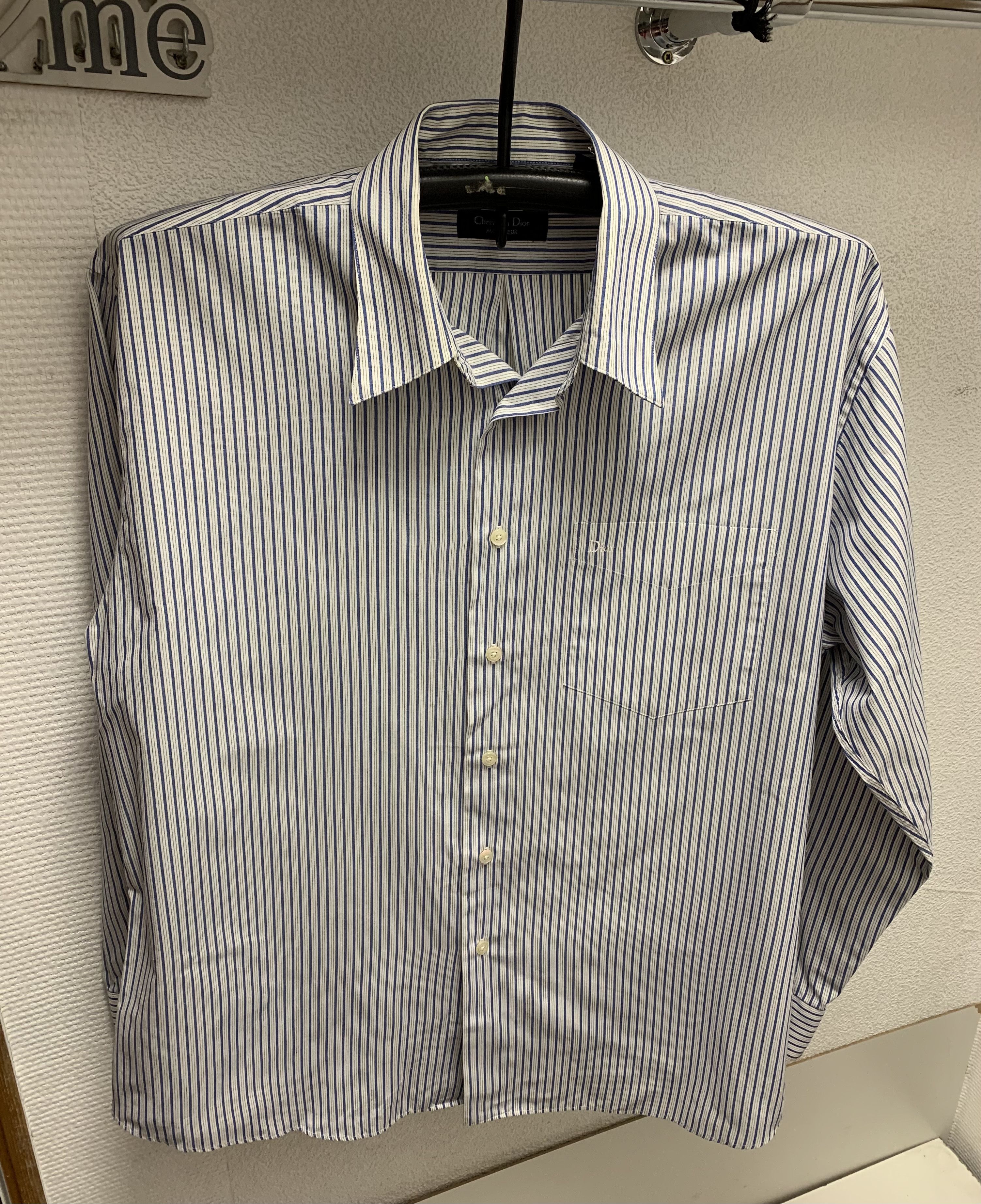 Christian Dior Monsieur Christian Dior longsleeve shirt logo in pocket L size Size US L / EU 52-54 / 3 - 1 Thumbnail