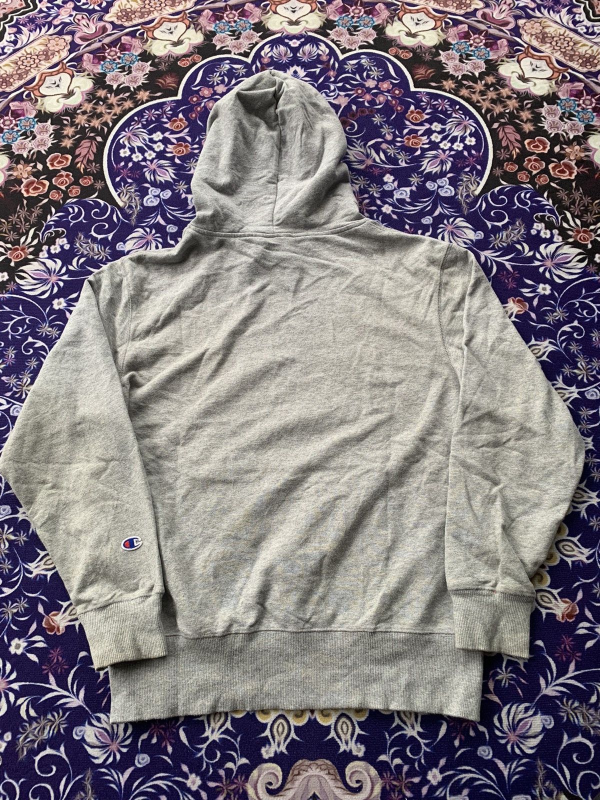 Champion Champion Essential Grey Hoodie Size US L / EU 52-54 / 3 - 8 Thumbnail