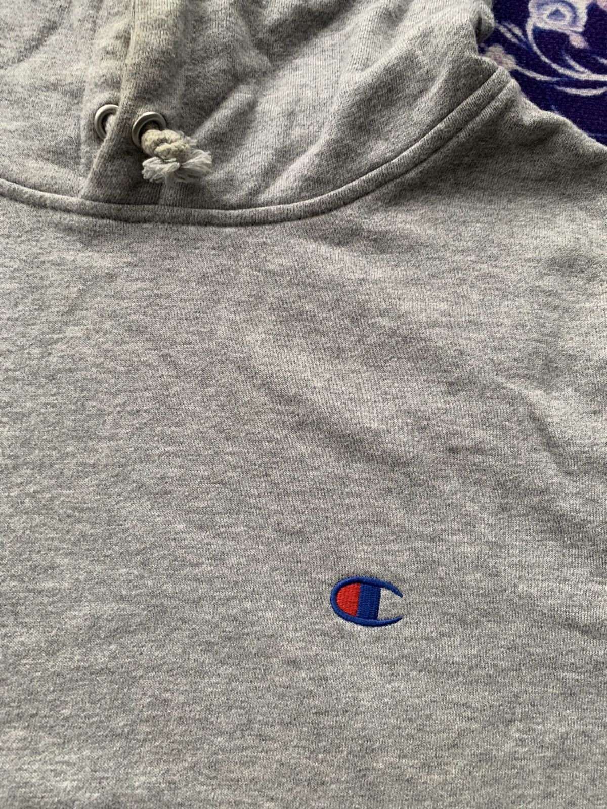 Champion Champion Essential Grey Hoodie Size US L / EU 52-54 / 3 - 2 Thumbnail