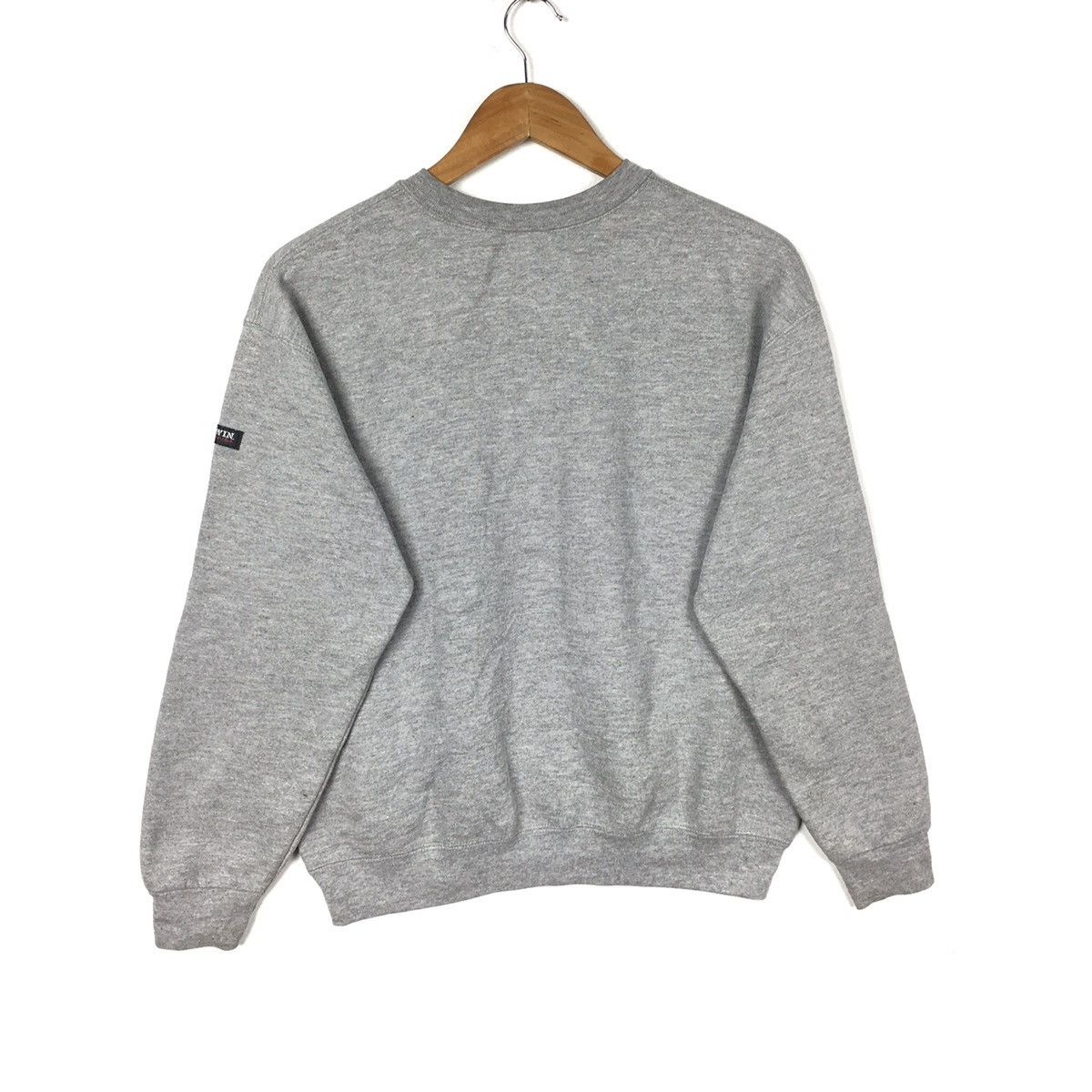 Edwin Vintage EDWIN USA PLAIN Jeans Wear Grey Crew Neck Sweatshirt Size US M / EU 48-50 / 2 - 5 Thumbnail