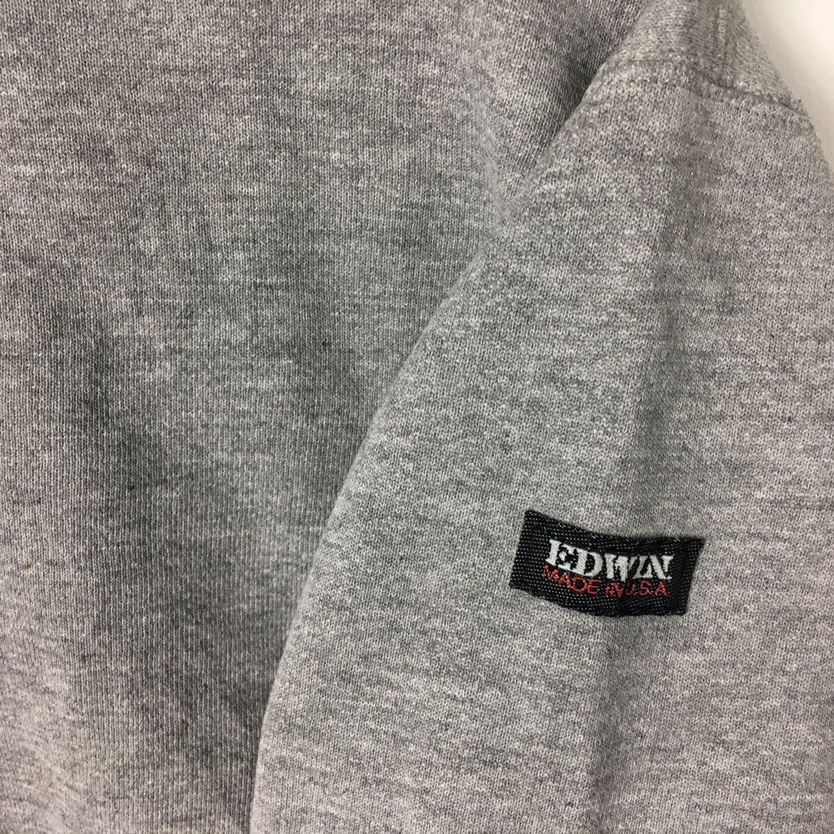 Edwin Vintage EDWIN USA PLAIN Jeans Wear Grey Crew Neck Sweatshirt Size US M / EU 48-50 / 2 - 4 Thumbnail