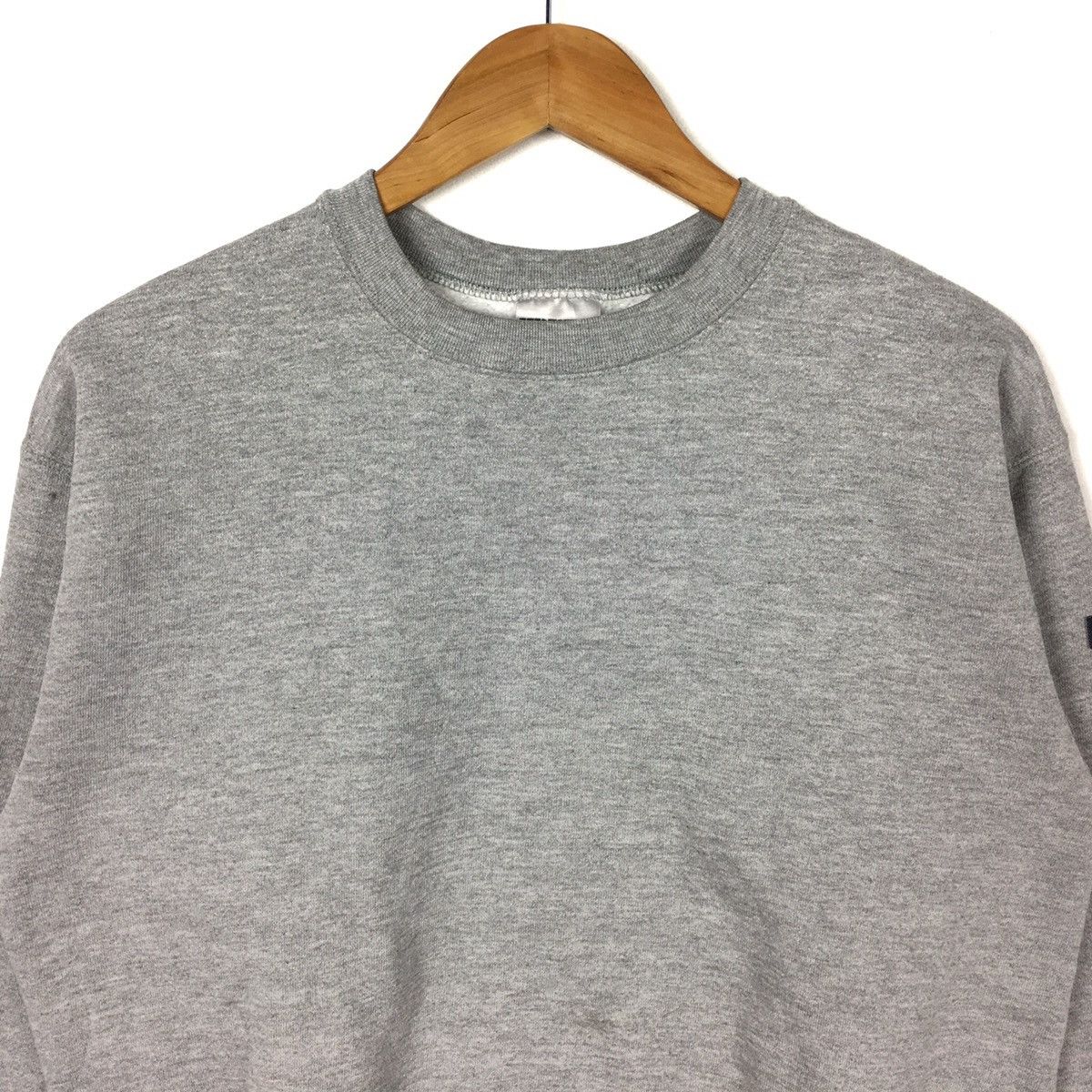 Edwin Vintage EDWIN USA PLAIN Jeans Wear Grey Crew Neck Sweatshirt Size US M / EU 48-50 / 2 - 2 Thumbnail