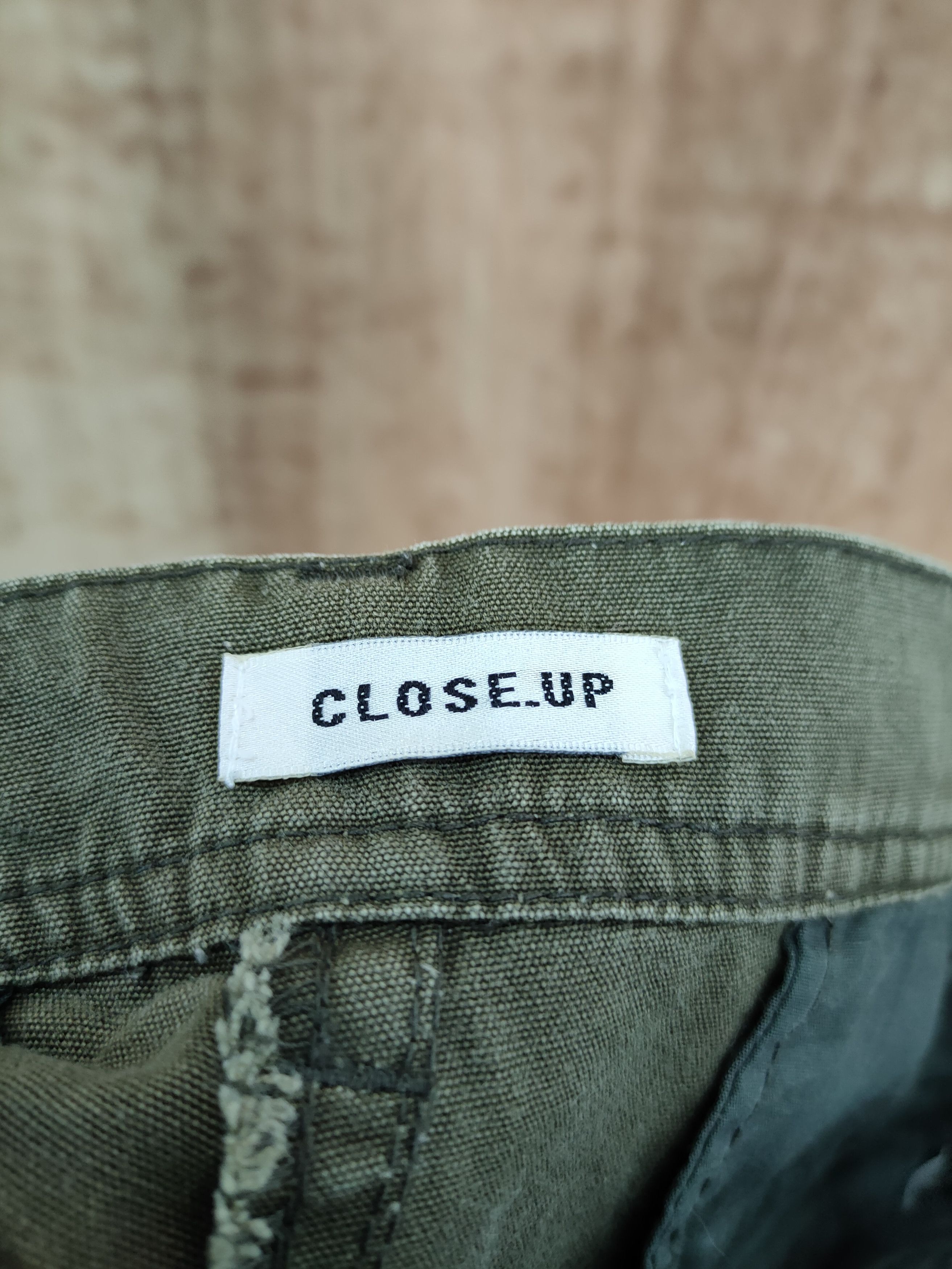 Japanese Brand DLL Closed Up green vintage cargo pants streetwear #733 Size US 30 / EU 46 - 8 Thumbnail