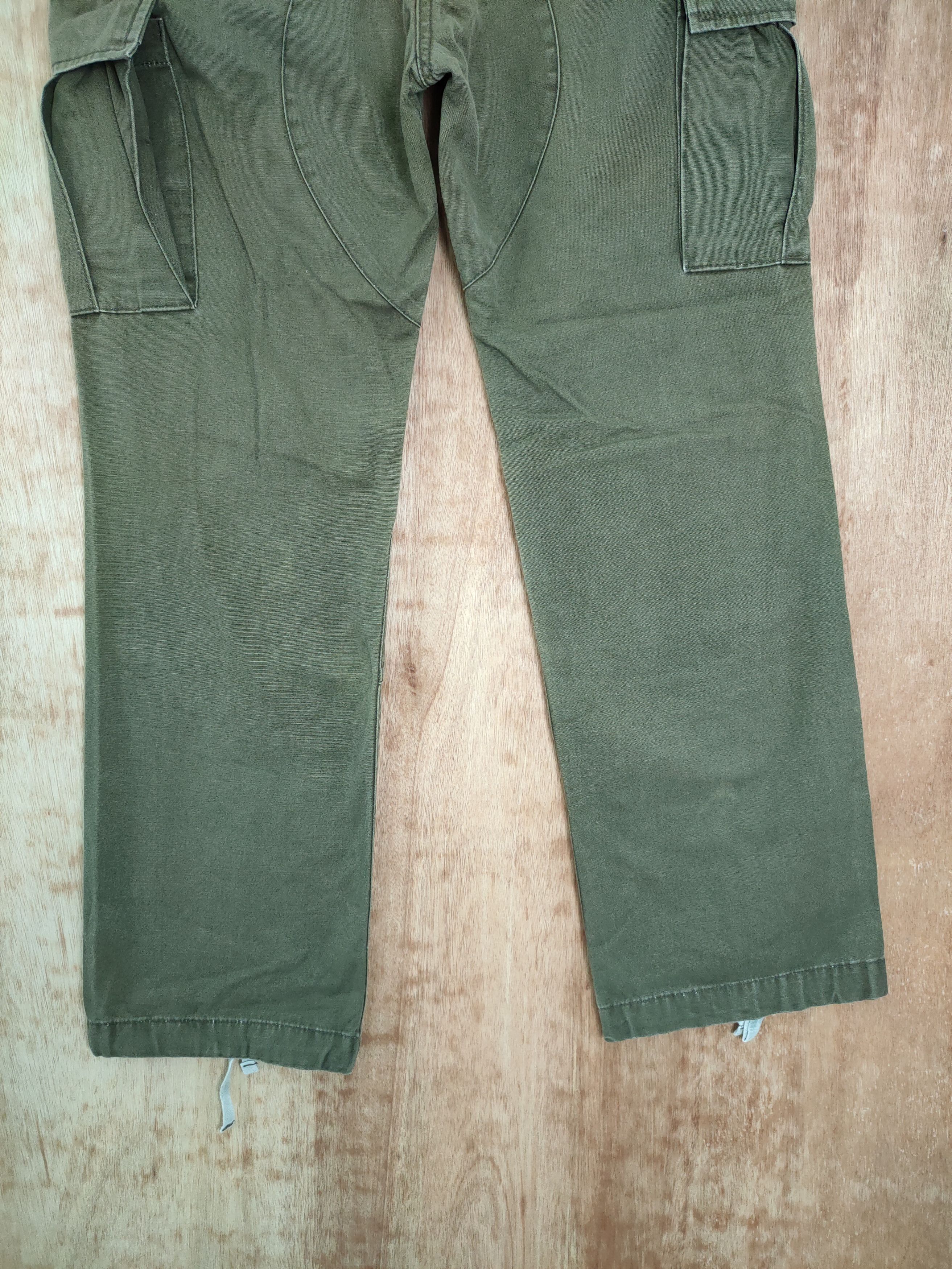 Japanese Brand DLL Closed Up green vintage cargo pants streetwear #733 Size US 30 / EU 46 - 6 Thumbnail