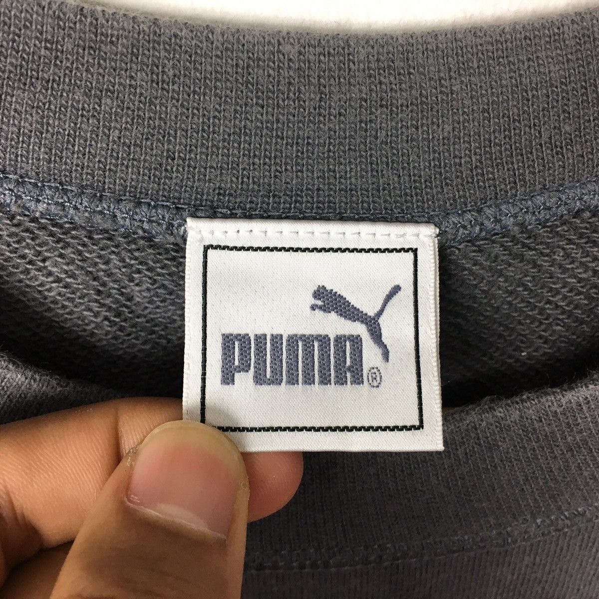 Puma PUMA SPORT Big Print Sportswear Grey Sweatshirt Size US L / EU 52-54 / 3 - 3 Thumbnail