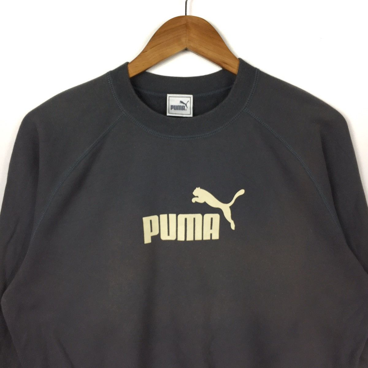 Puma PUMA SPORT Big Print Sportswear Grey Sweatshirt Size US L / EU 52-54 / 3 - 2 Thumbnail