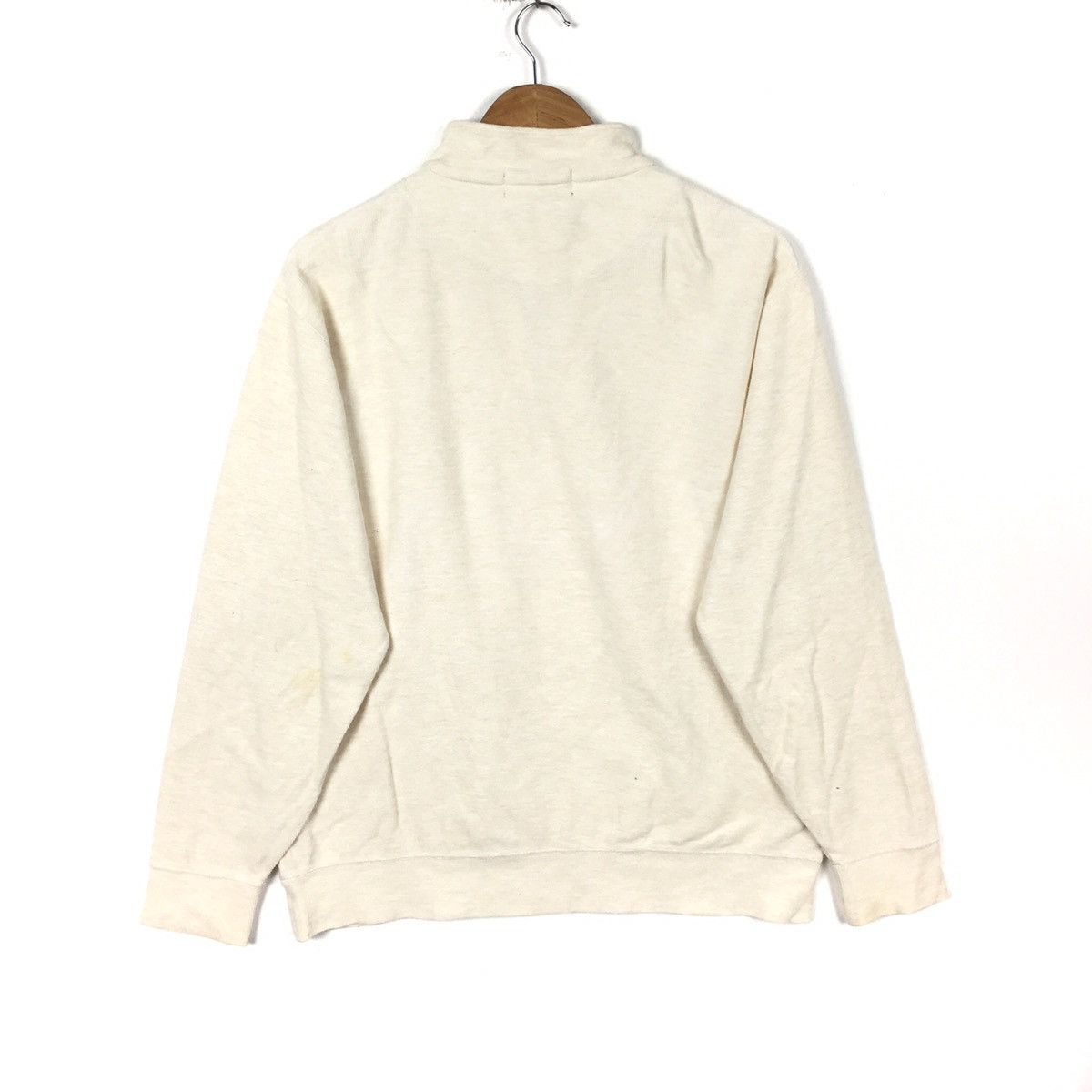 Chaps CHAPS by RALPH LAUREN Small Embroidered Half Zipper Beige Size US L / EU 52-54 / 3 - 4 Thumbnail