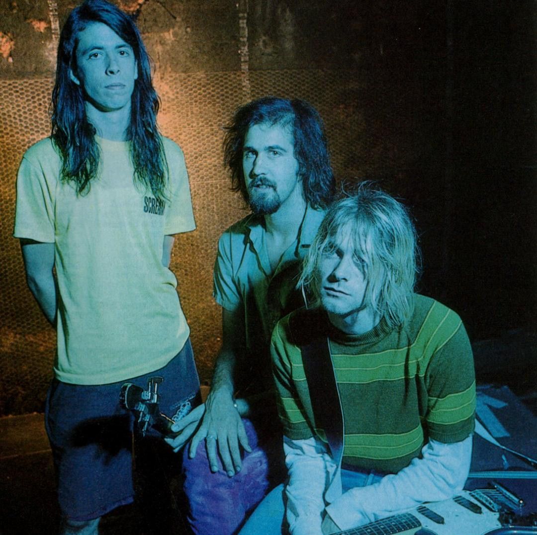 Other DL Kurt Cobain Green Stripe custom made sweatshirt #6833 Size US M / EU 48-50 / 2 - 14 Thumbnail