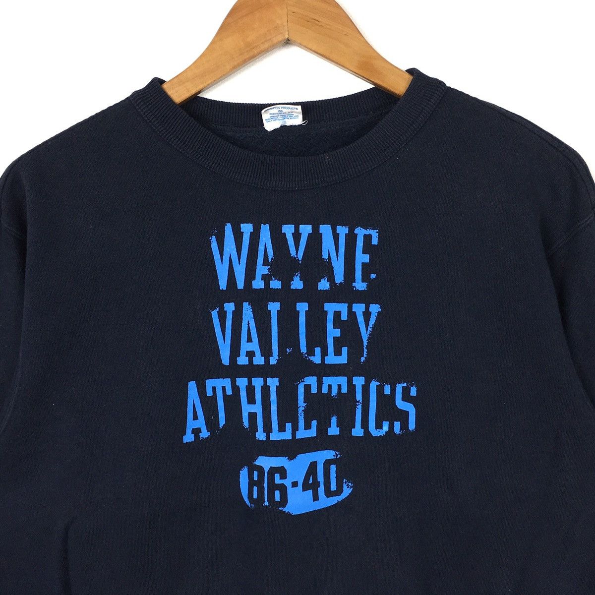 Champion CHAMPION WAYNE VALLEY Athletics Sportswear Streetwear Blue Size US M / EU 48-50 / 2 - 2 Thumbnail