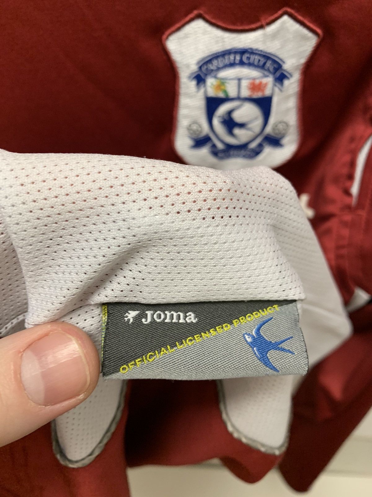 Joma Cardiff city soccer jersey longsleeve Wales Xl sz Size US XL / EU 56 / 4 - 5 Thumbnail