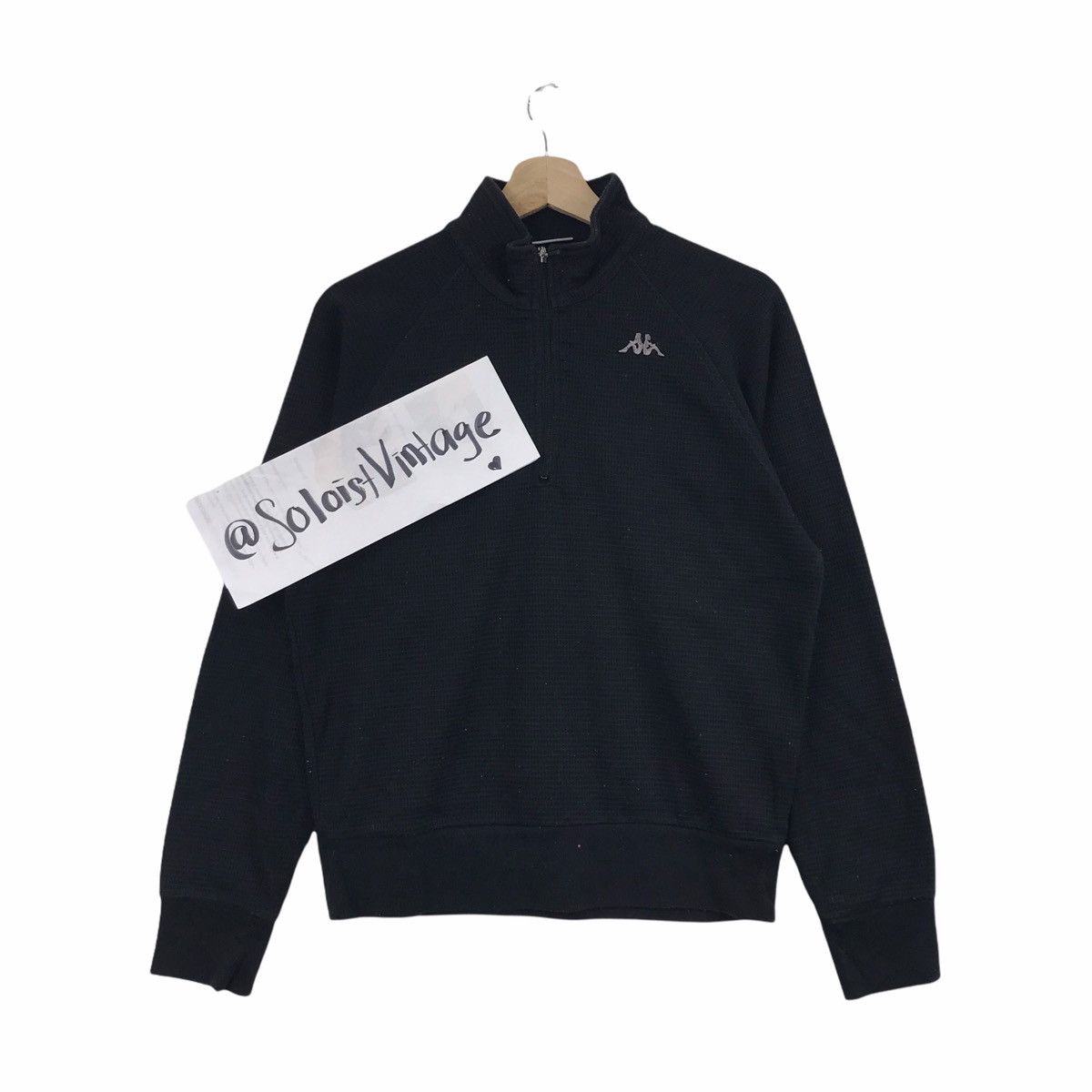 KAPPA SPORTSWEAR Small Logo Dark Grey Sweatshirt