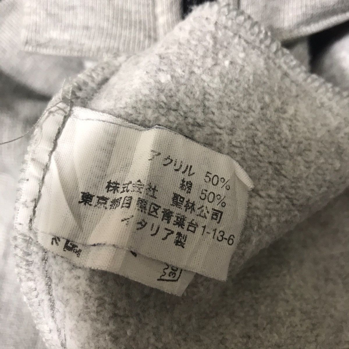 Vintage FRAIZZOLI FZZI Italian Designer Grey Sweater Sweatshirt Size US M / EU 48-50 / 2 - 7 Thumbnail