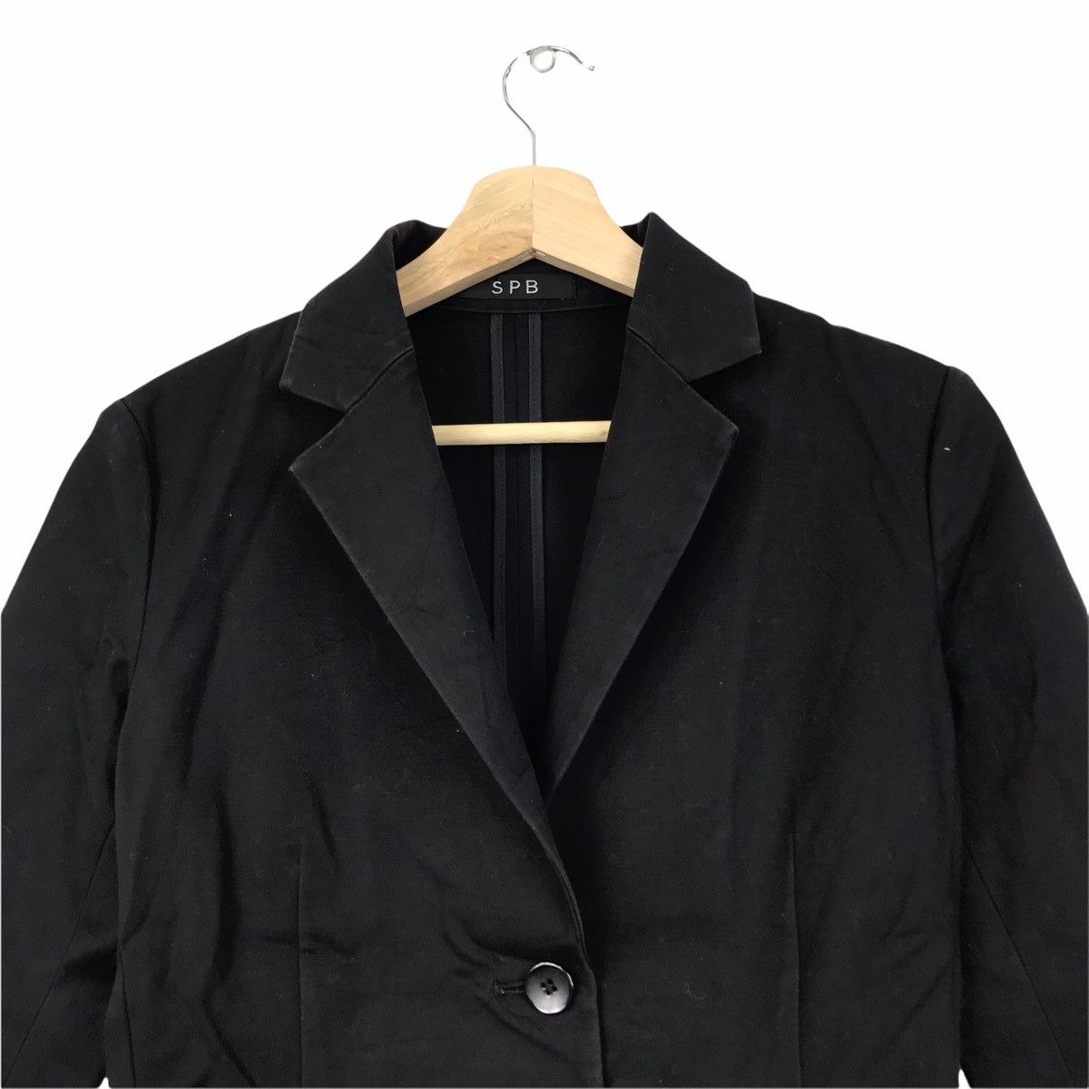 Japanese Brand SPB CLOTHING Japanese Brand Black Blazer Coat Size US XS / EU 42 / 0 - 3 Thumbnail